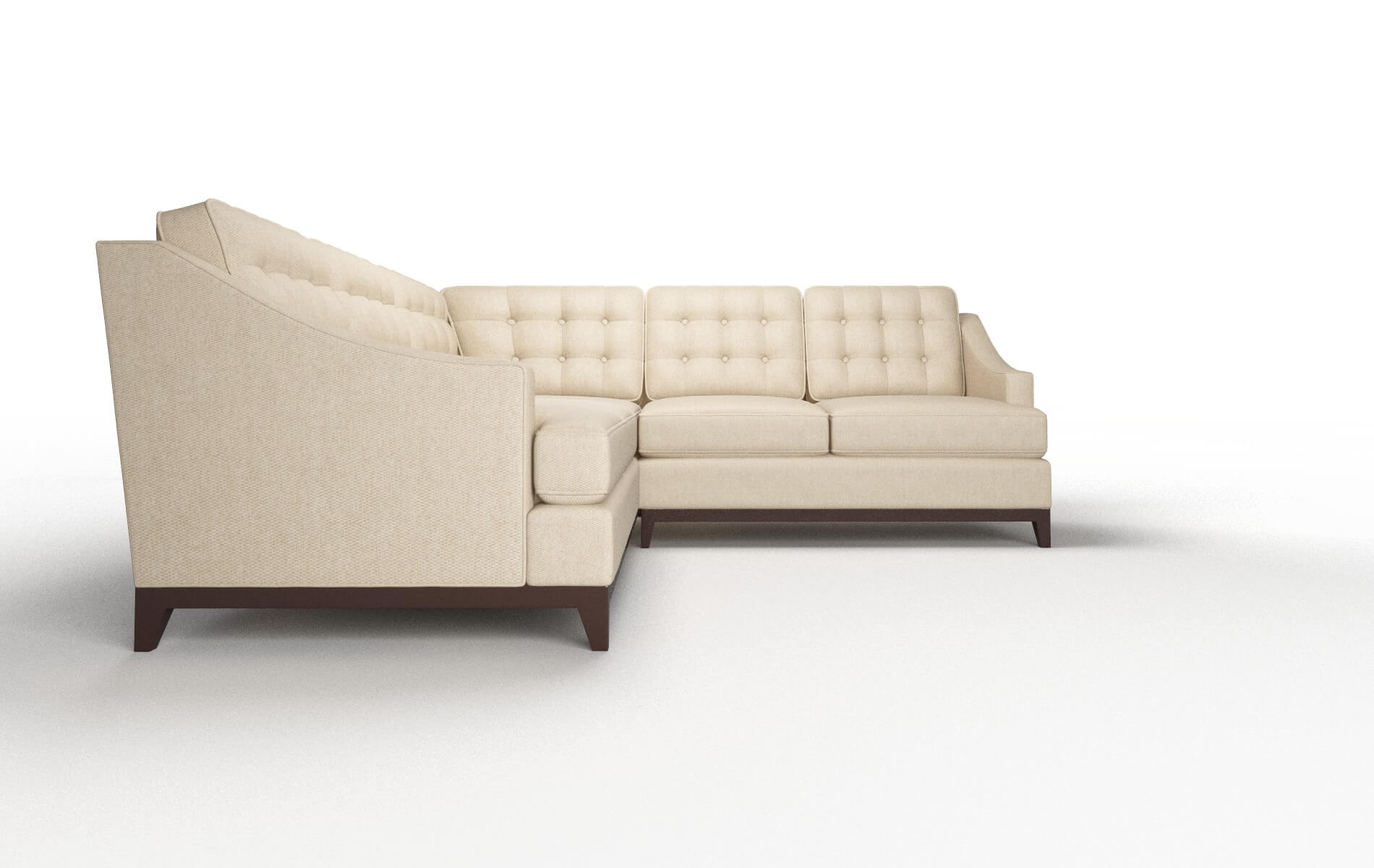 Geneva Royale Mondo Sectional espresso legs 2