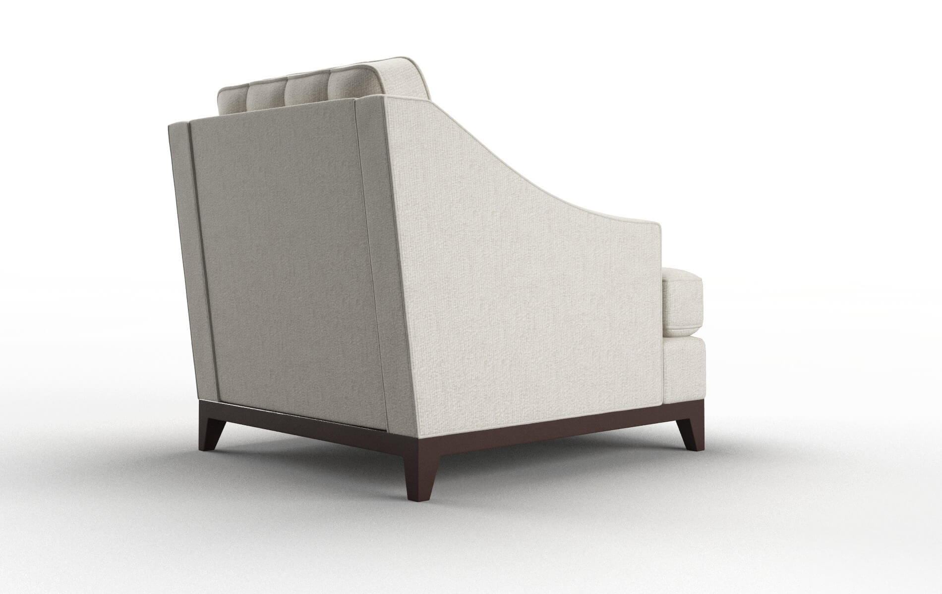 Geneva Sasha Linen Chair espresso legs 5