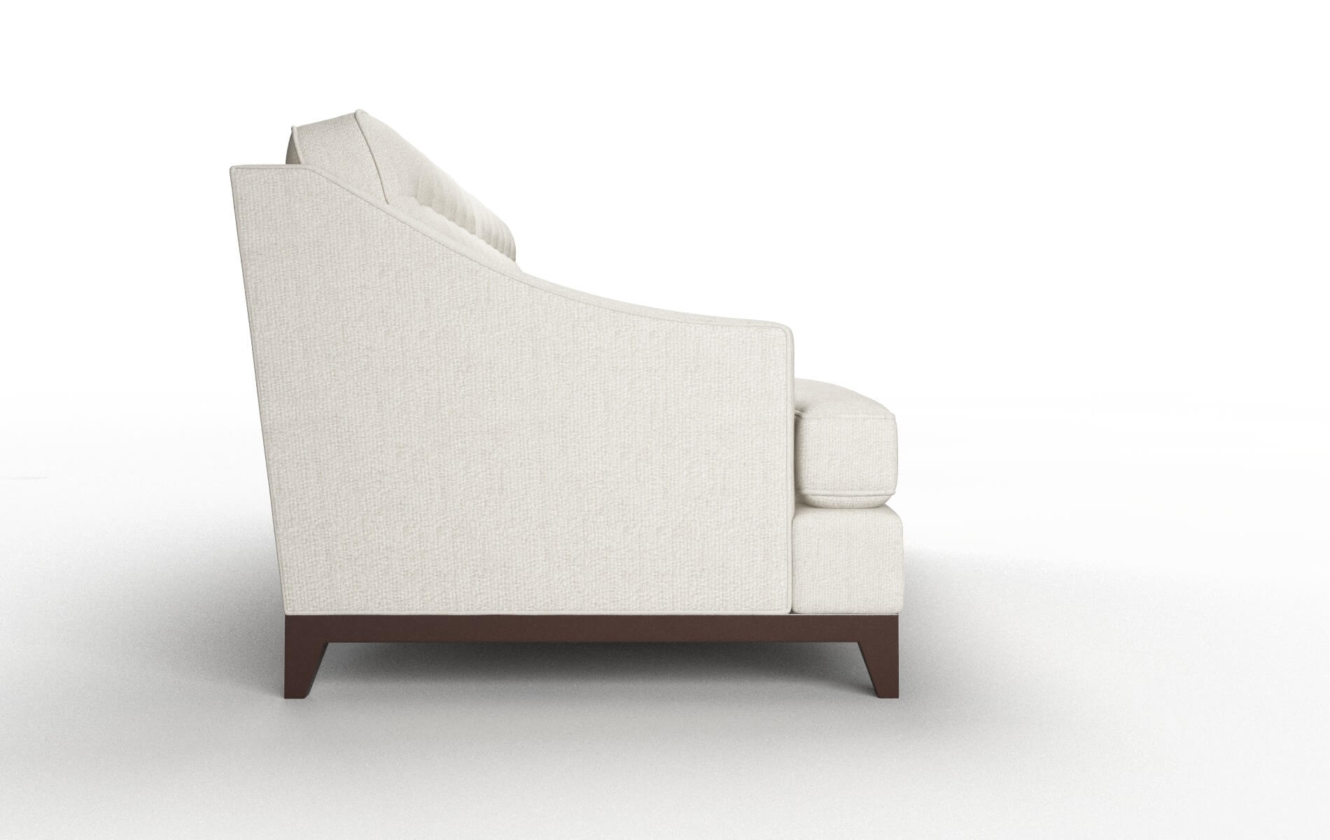 Geneva Sasha Linen Sofa espresso legs 3