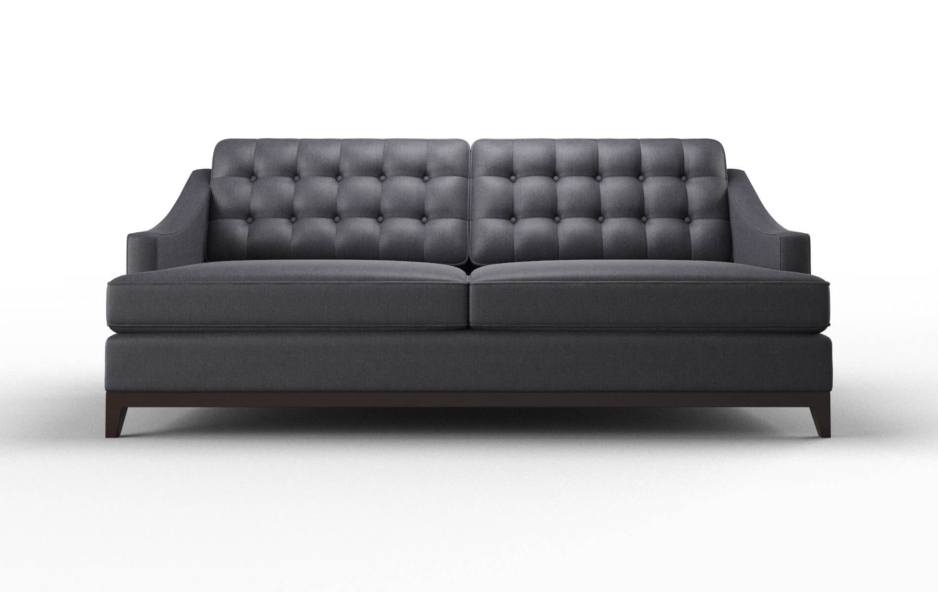 Geneva Sasha Navy Sofa espresso legs 1