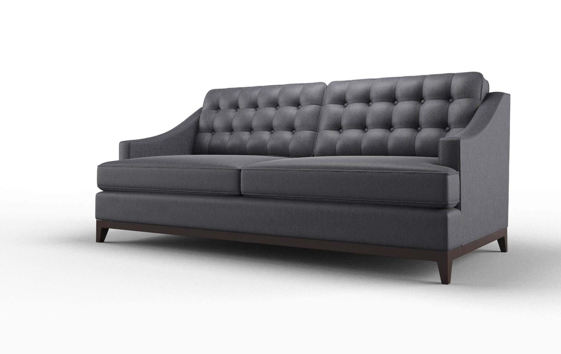 Geneva Sasha Navy Sofa espresso legs 5