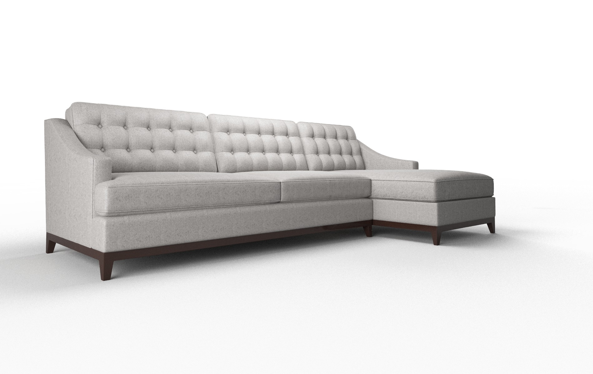 Geneva Sasha Silver Panel espresso legs 2