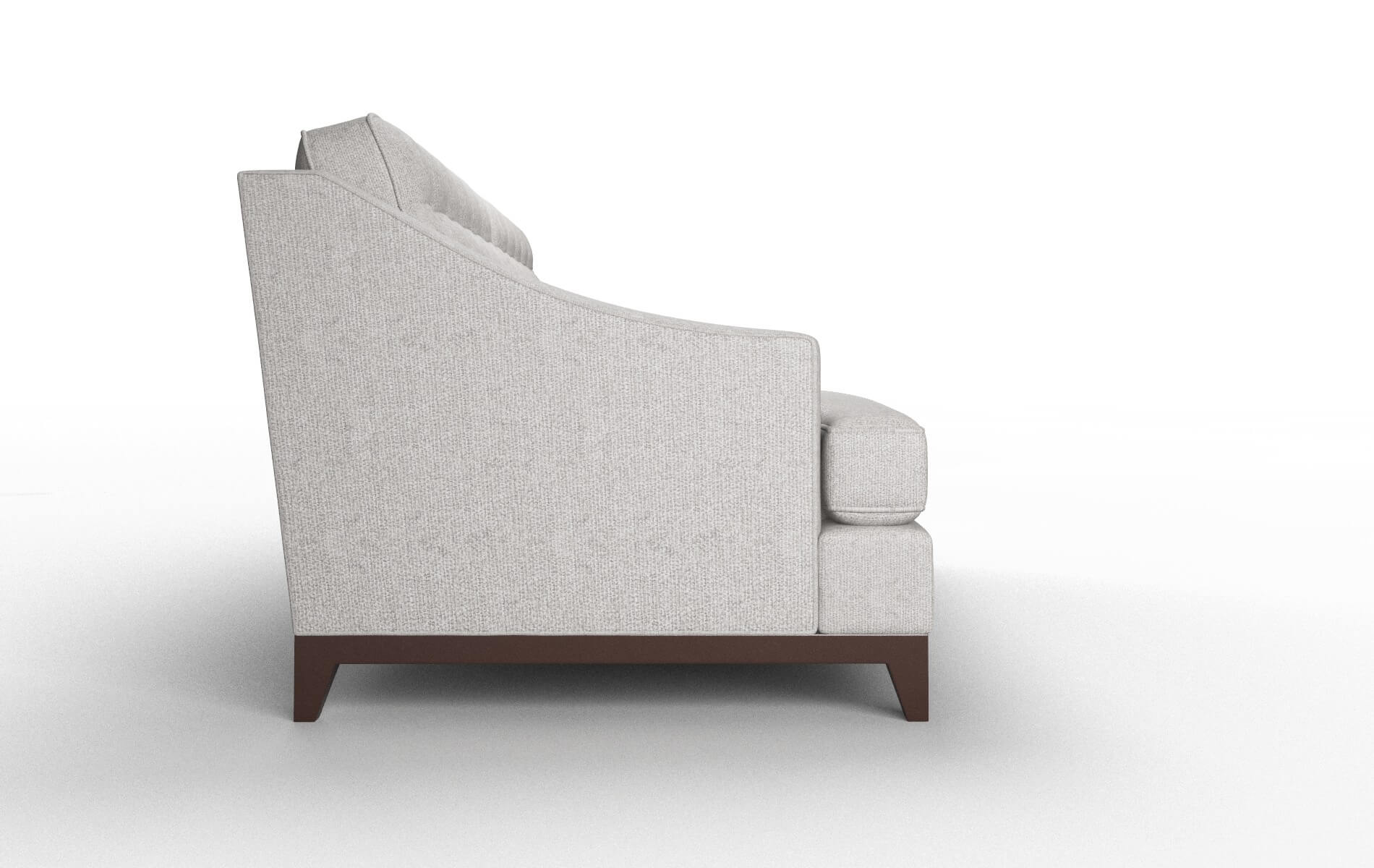 Geneva Sasha Silver Sofa espresso legs 3