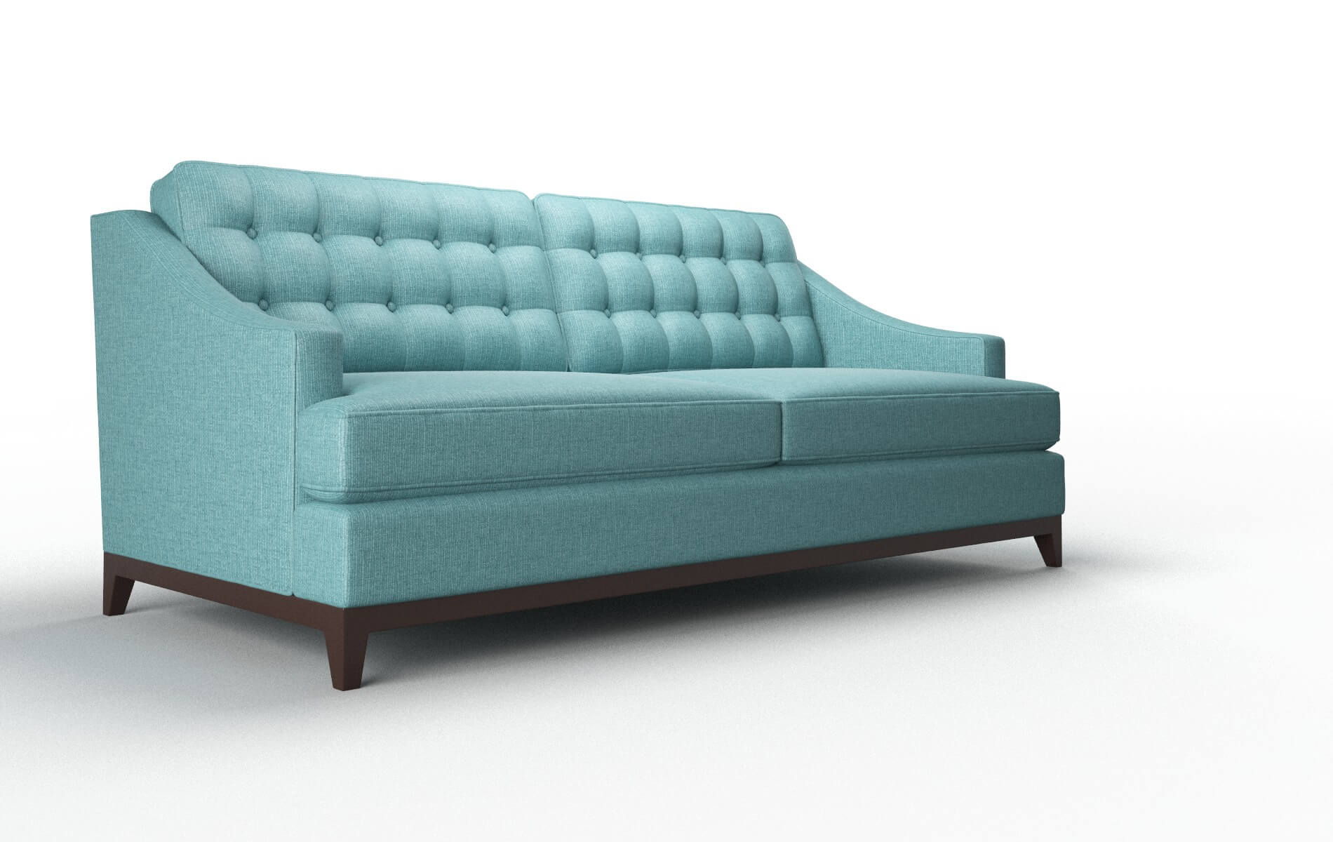 Geneva Simplex Aquavita Sofa espresso legs 2