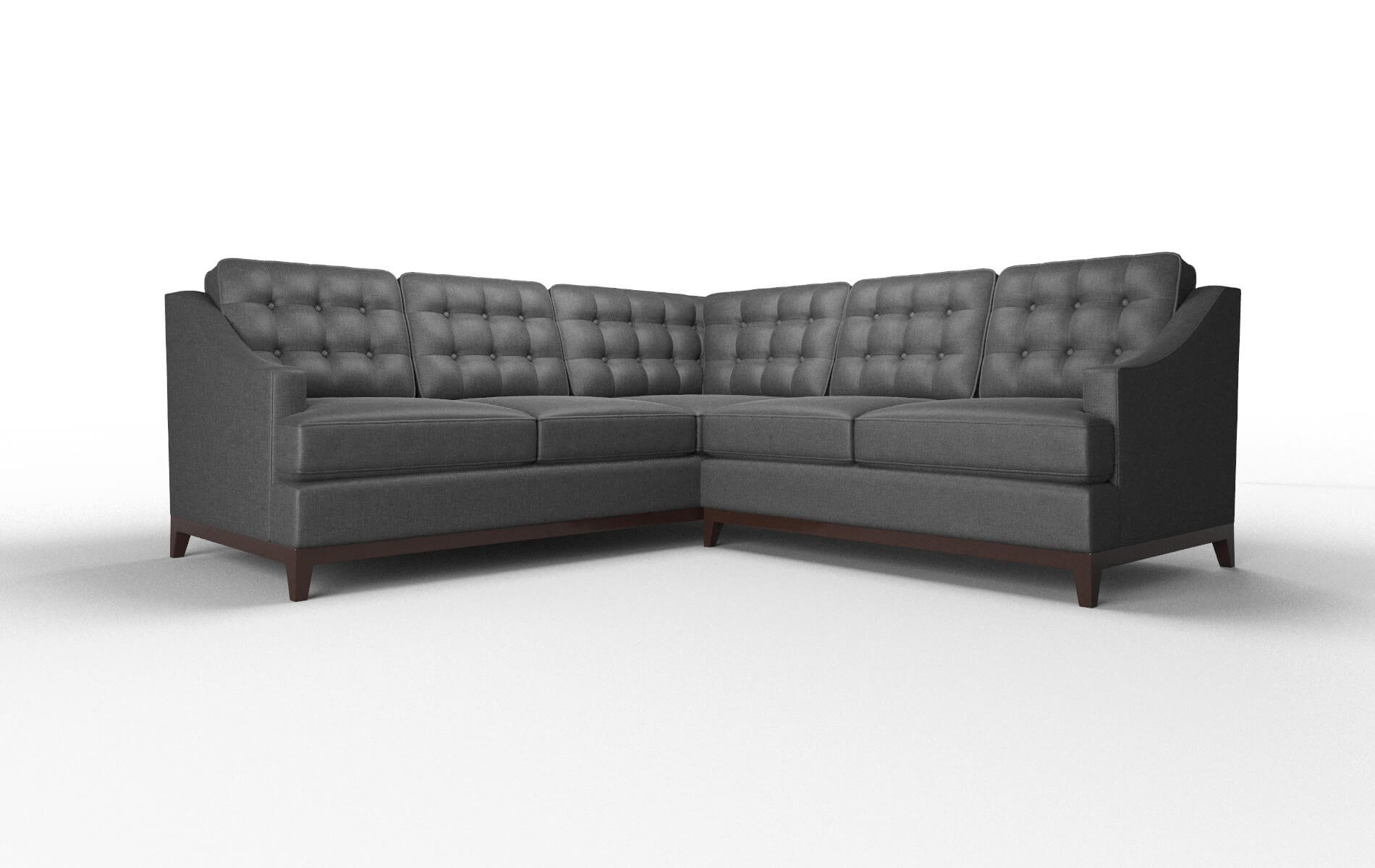 Geneva Sosoftness 54 Sectional espresso legs 1