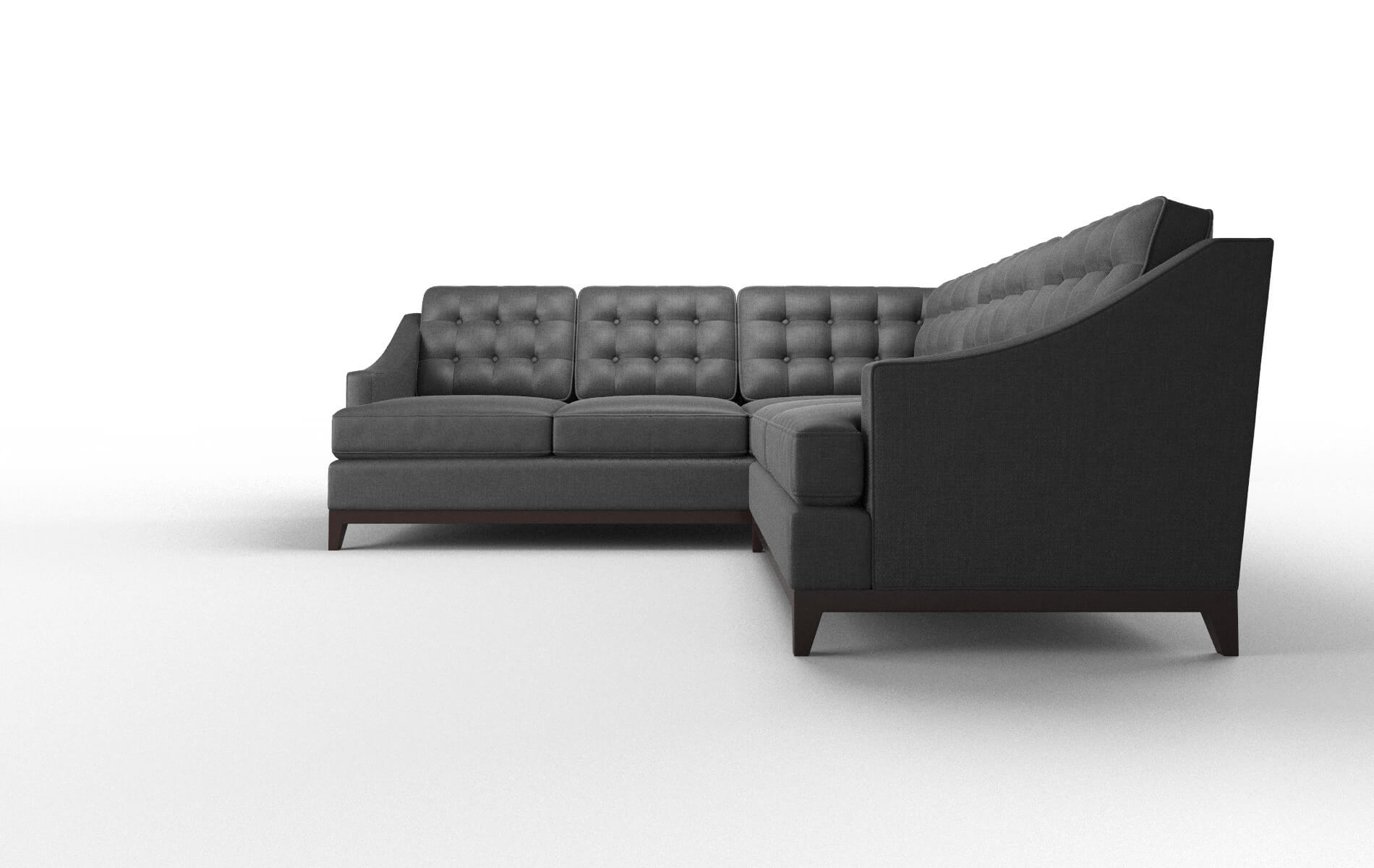 Geneva Sosoftness 54 Sectional espresso legs 5