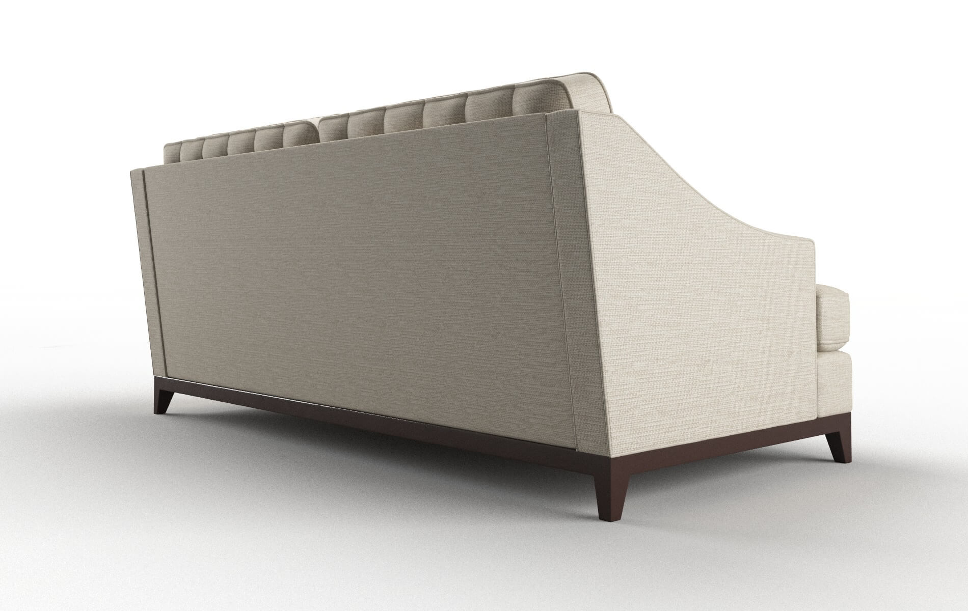 Geneva Sosoftness 72 Sofa espresso legs 4