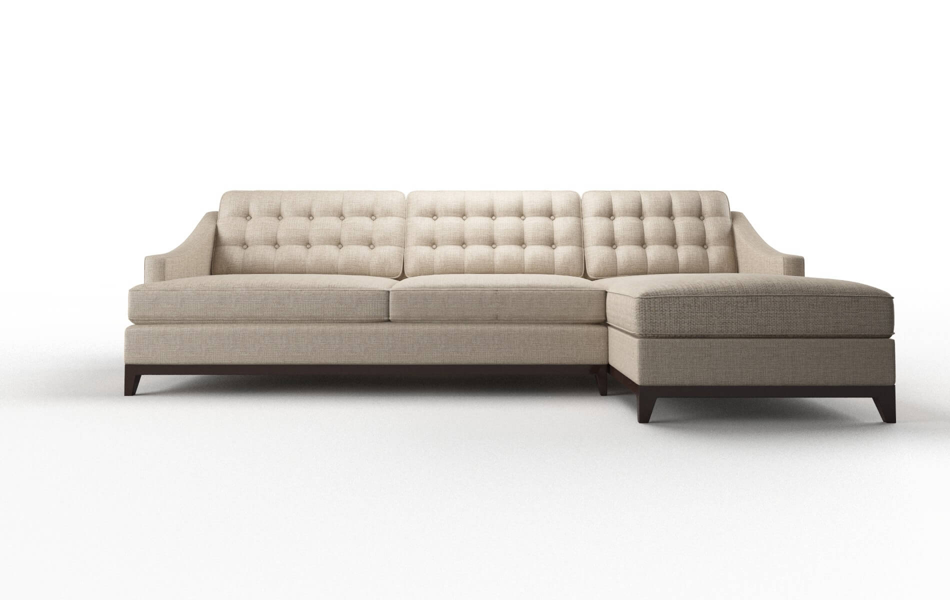 Geneva Sosoftness 74 Panel espresso legs 1