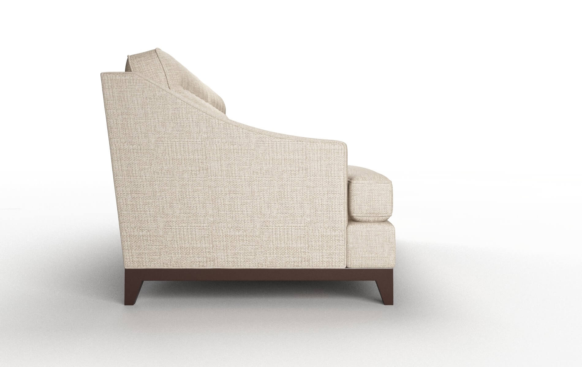Geneva Sosoftness 74 Sofa espresso legs 3
