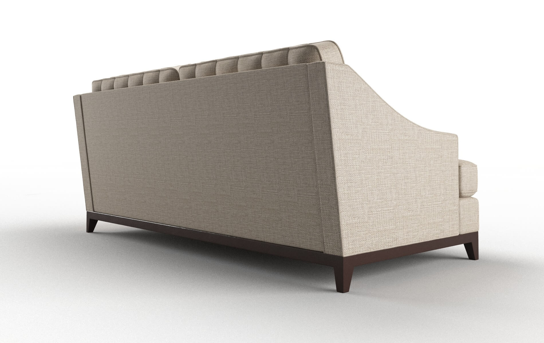 Geneva Sosoftness 74 Sofa espresso legs 4