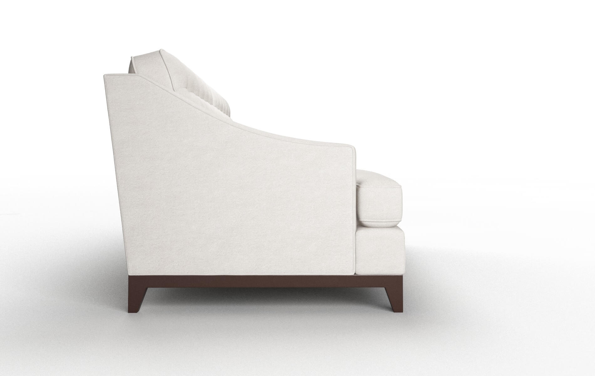 Geneva Suave Dove Sofa espresso legs 3