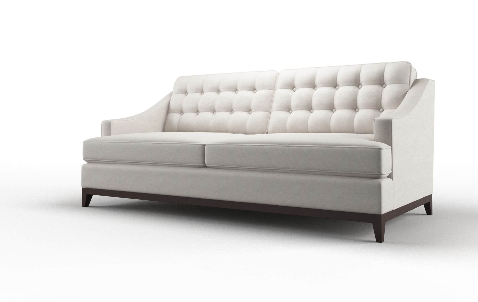 Geneva Suave Dove Sofa espresso legs 5
