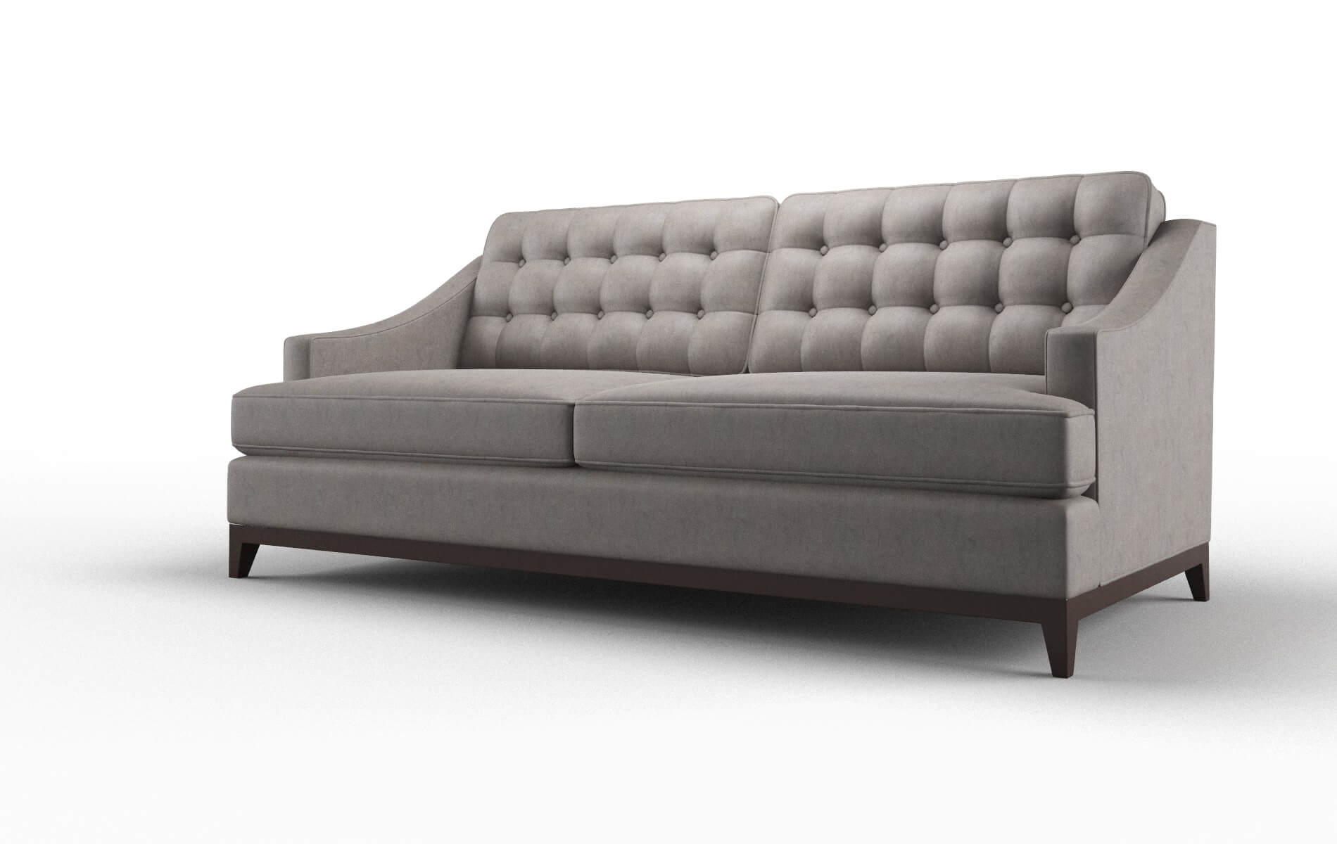 Geneva Suave Slate Sofa espresso legs 5