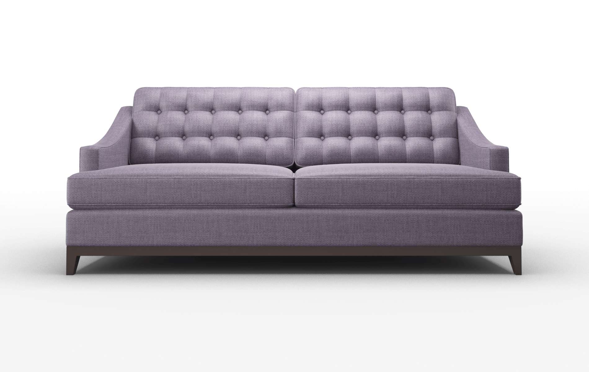 Geneva Tess Blackberry Sofa espresso legs 1