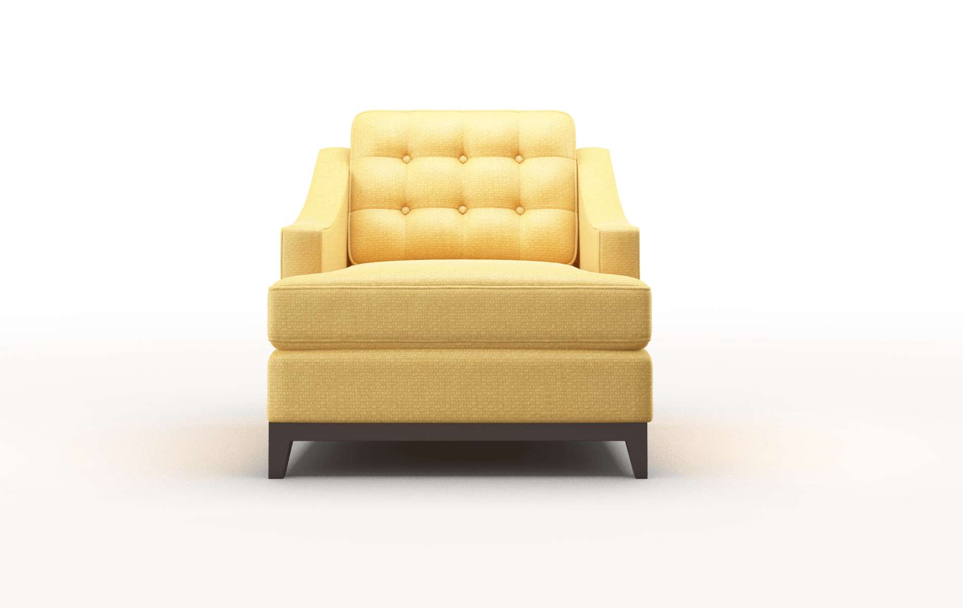 Geneva Tess turmeric Chair Espresso Legs  1