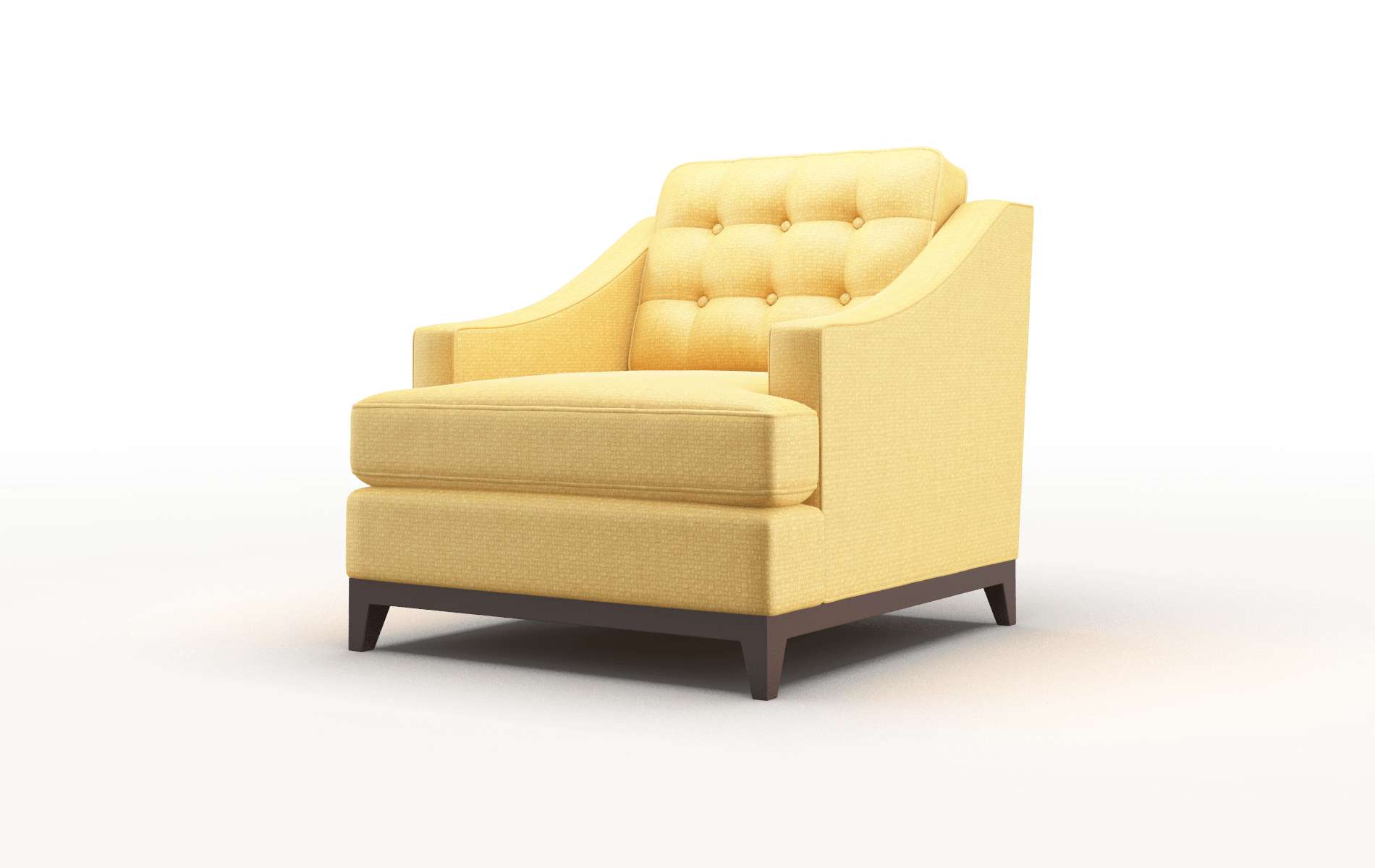 Geneva Tess Turmeric Chair espresso legs 4