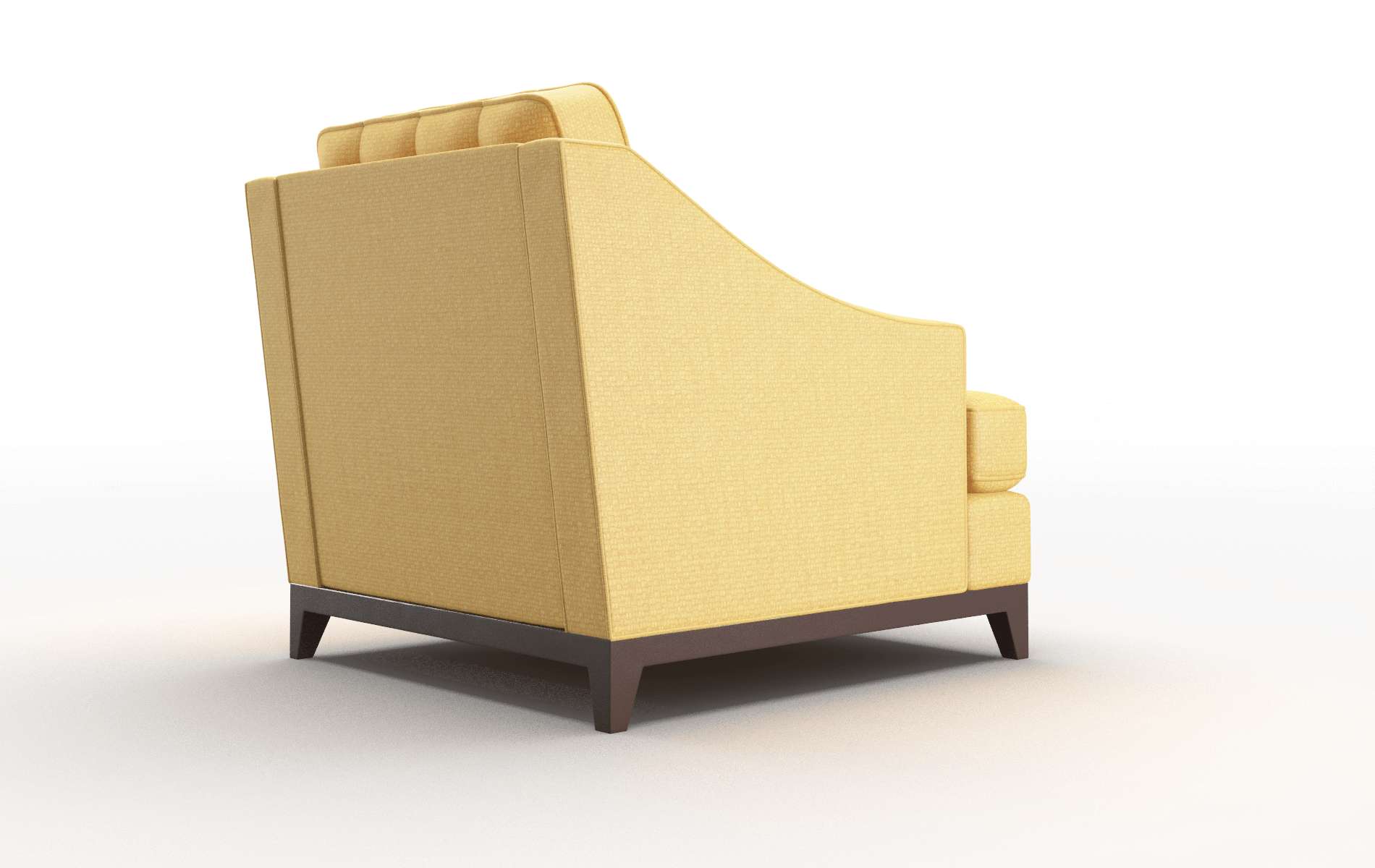 Geneva Tess Turmeric Chair espresso legs 5