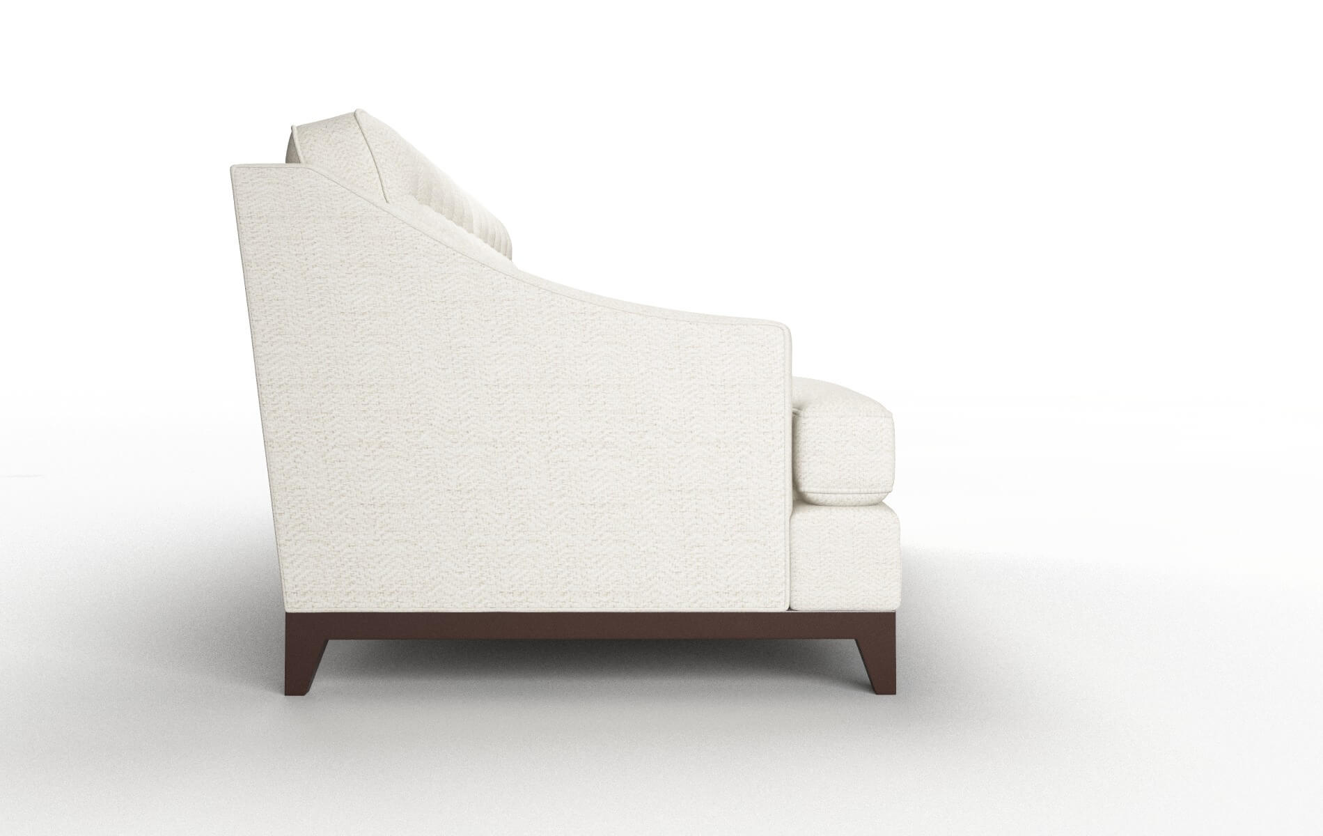 Geneva Venus Cream Sofa espresso legs 3