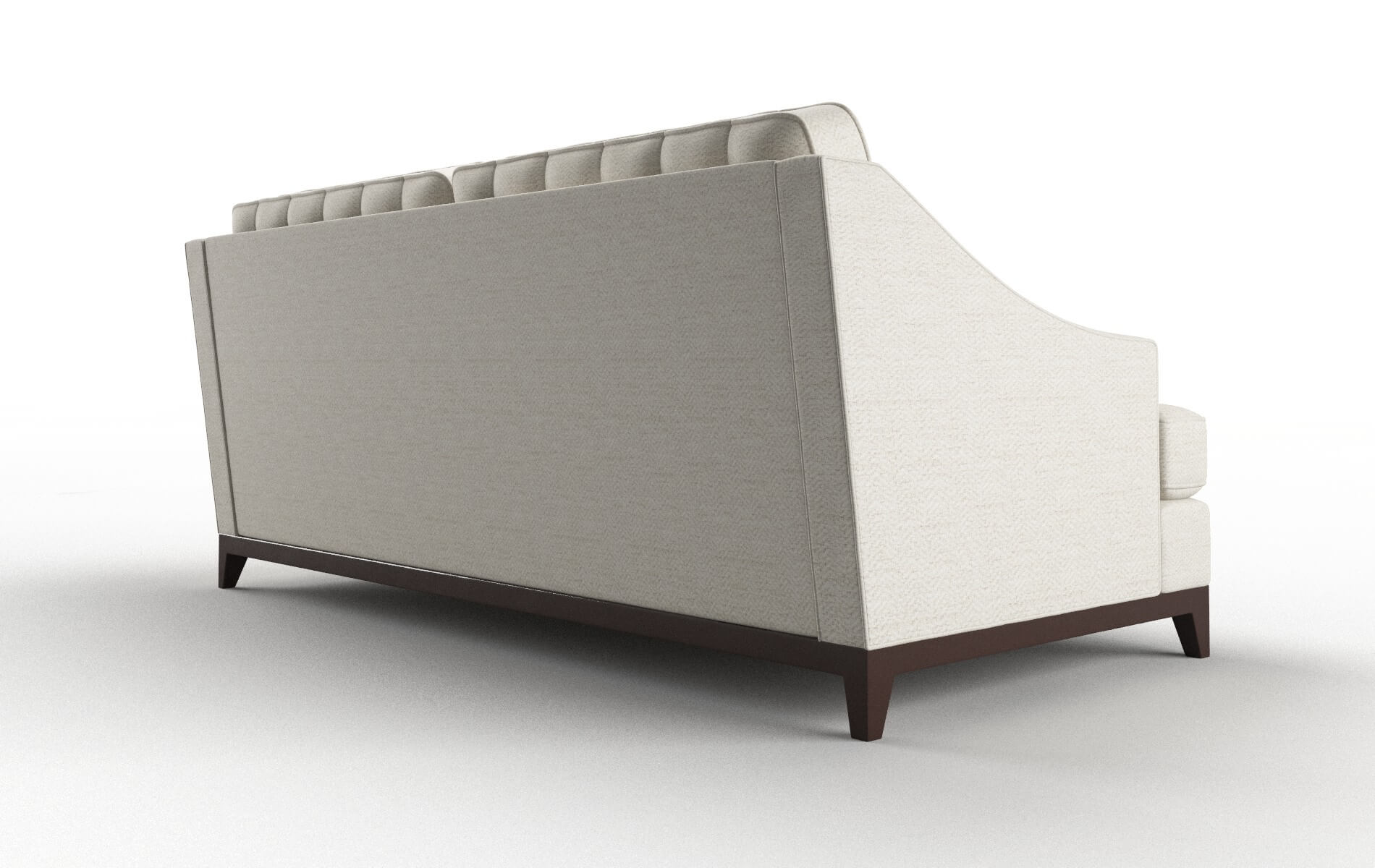 Geneva Venus Cream Sofa espresso legs 4