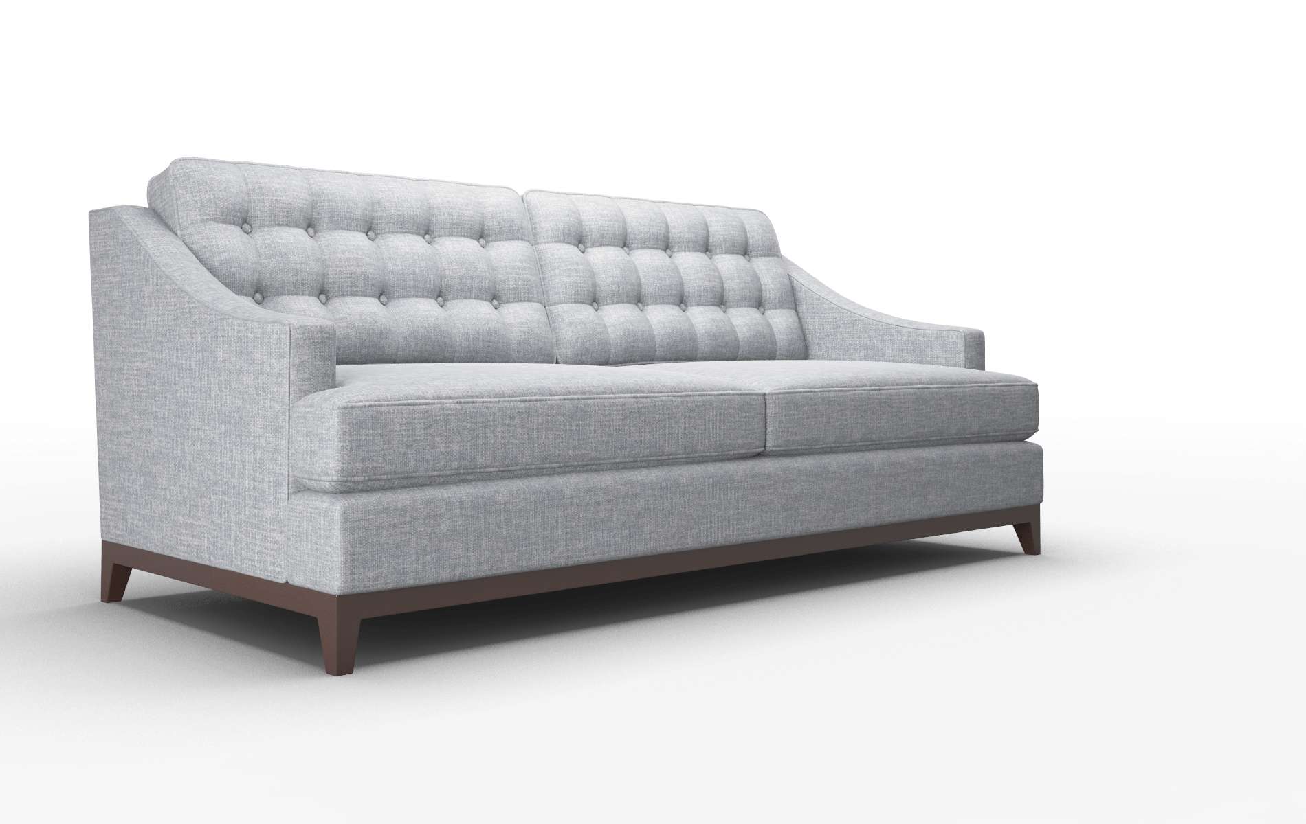 Geneva Venus Mist Sofa espresso legs 2