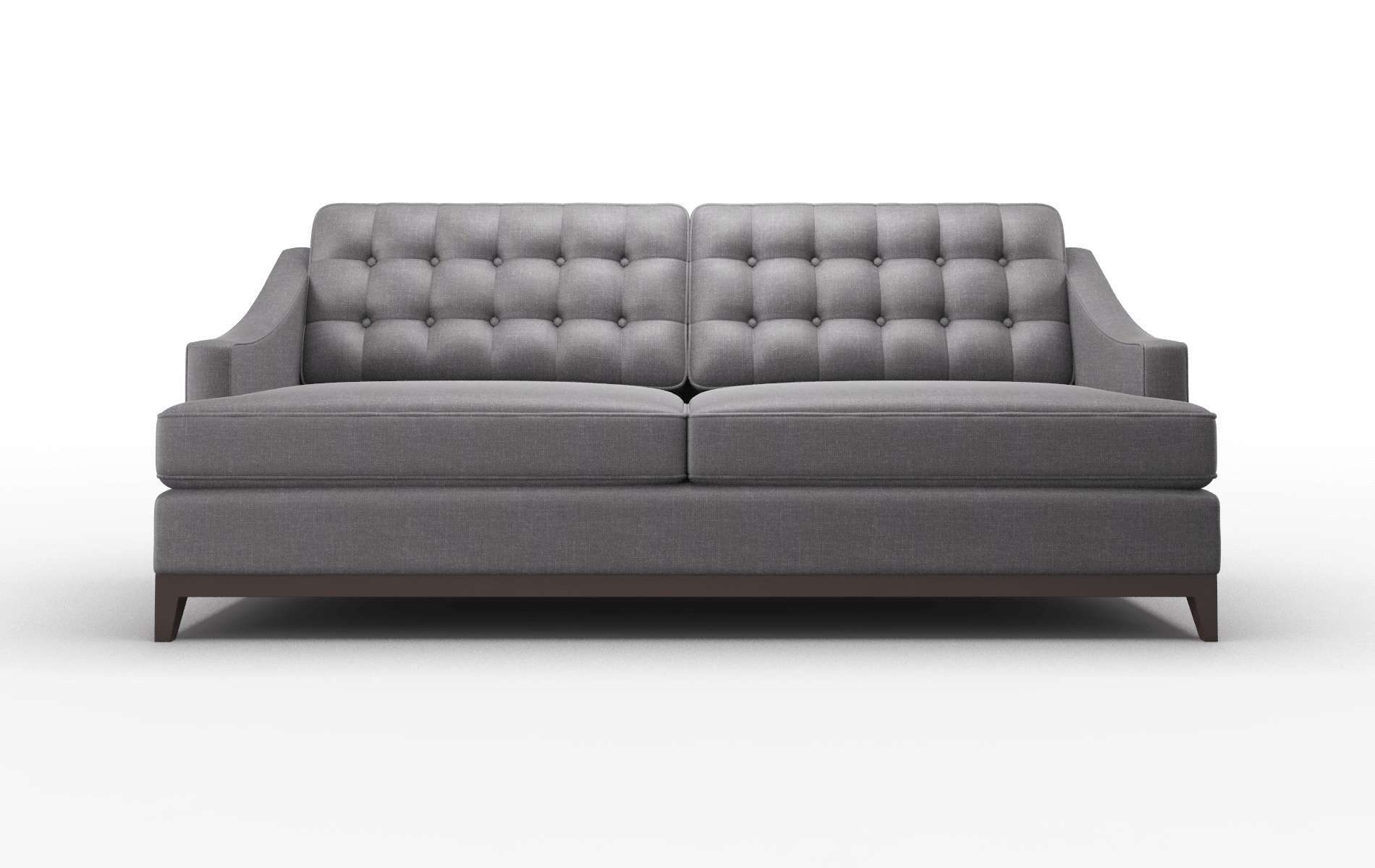 Geneva Venus Onyx Sofa espresso legs 1