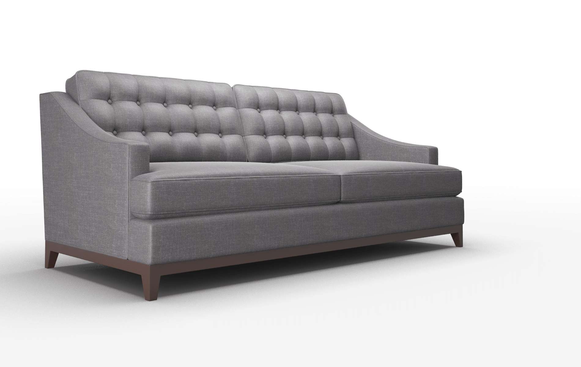 Geneva Venus Onyx Sofa espresso legs 2