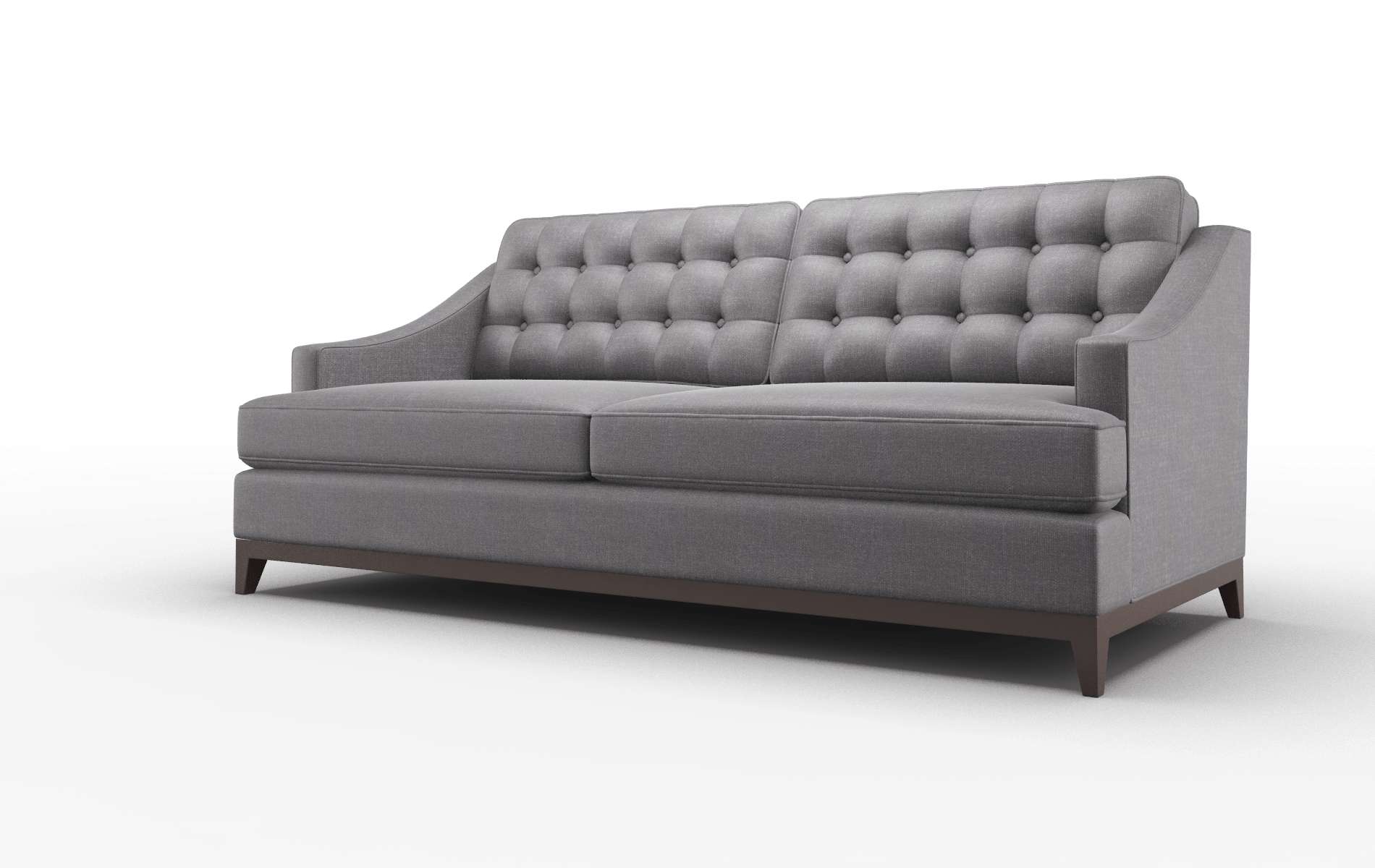 Geneva Venus Onyx Sofa espresso legs 4