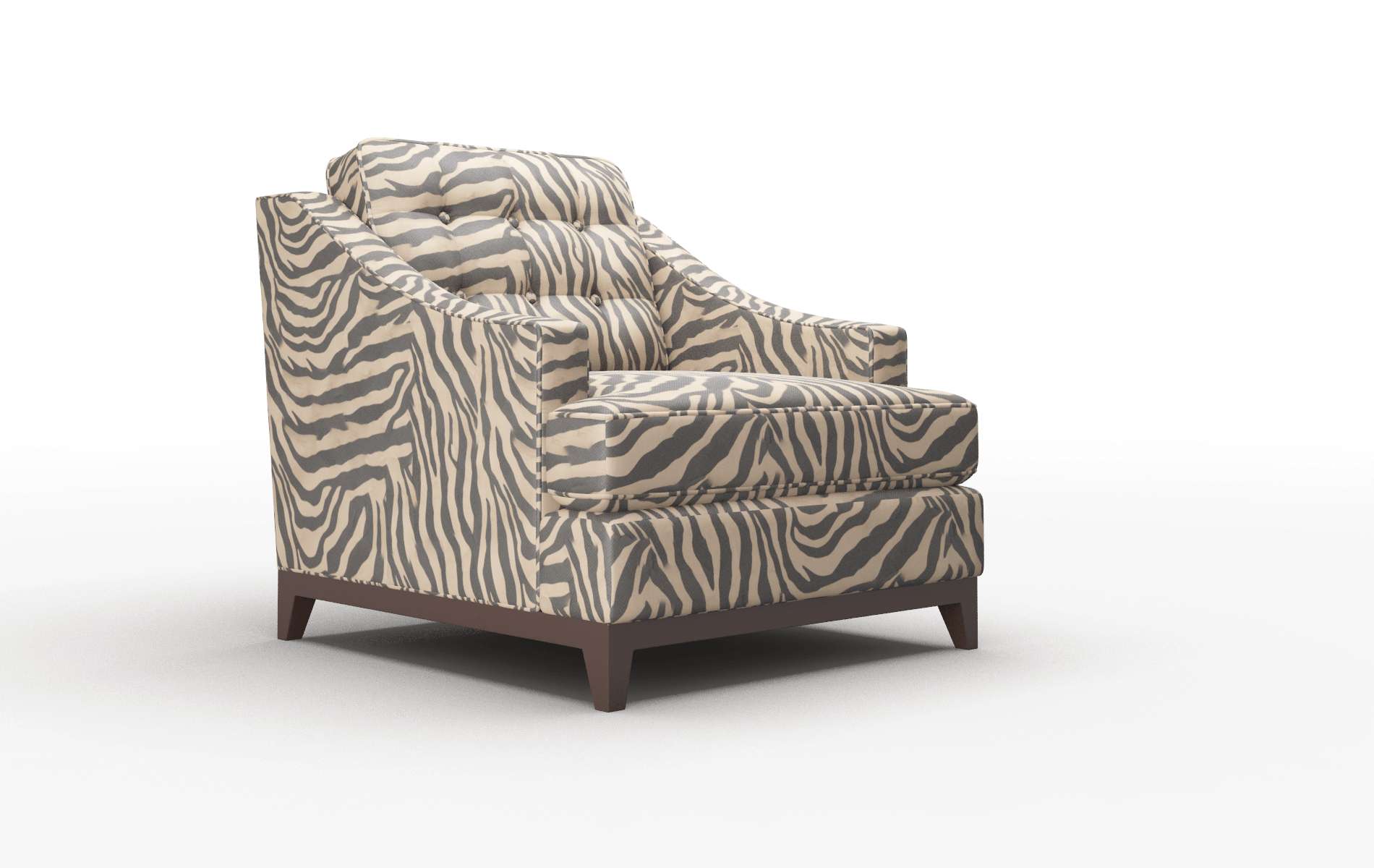Geneva Zambia Coffee Chair espresso legs 2