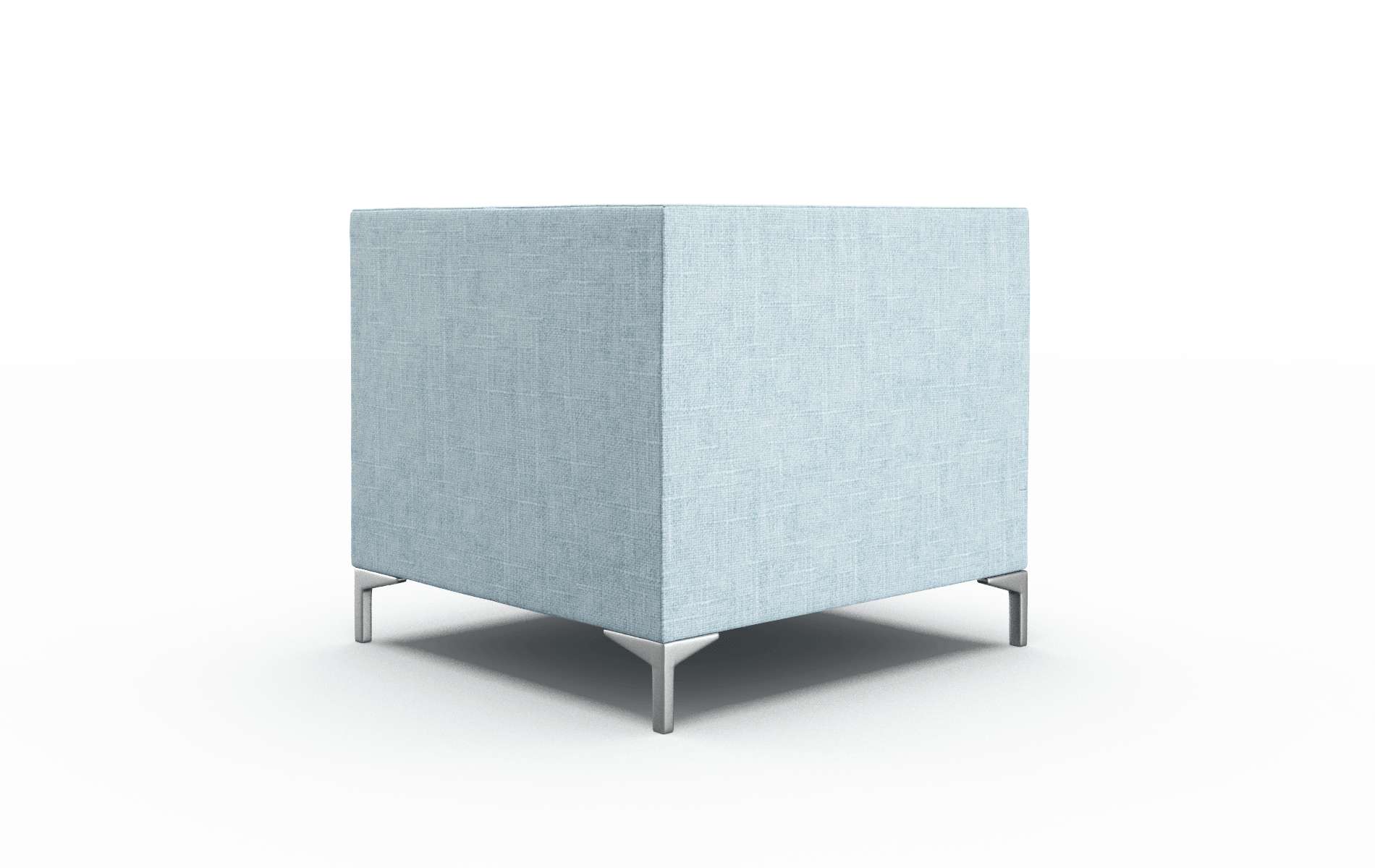 Gosford Atlas Turquoise Chair metal legs 5