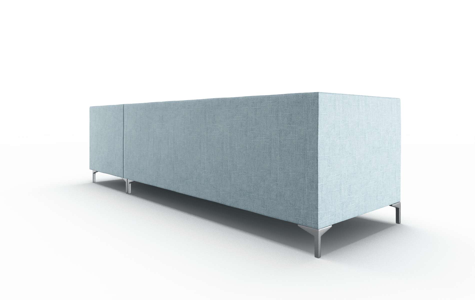 Gosford Atlas Turquoise Panel metal legs 5