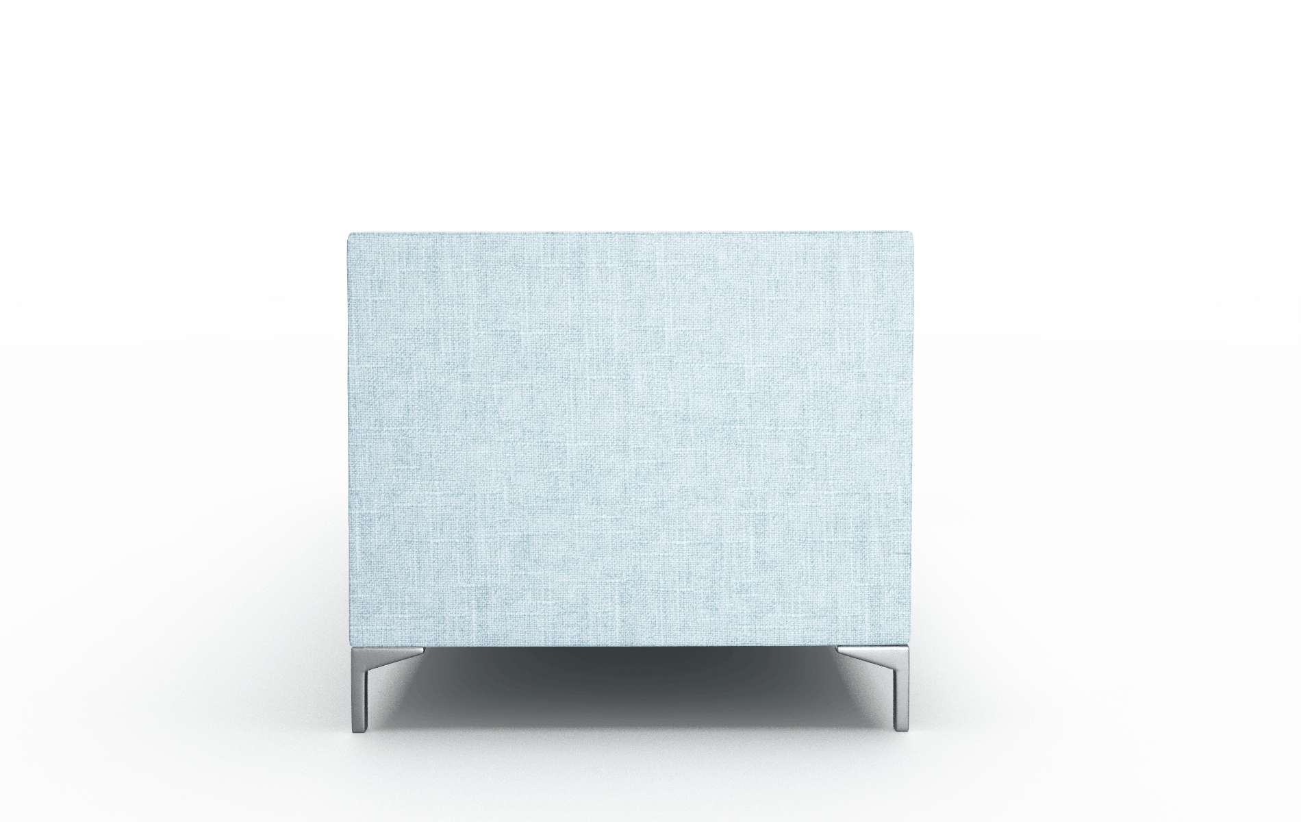 Gosford Atlas Turquoise Sofa metal legs 3