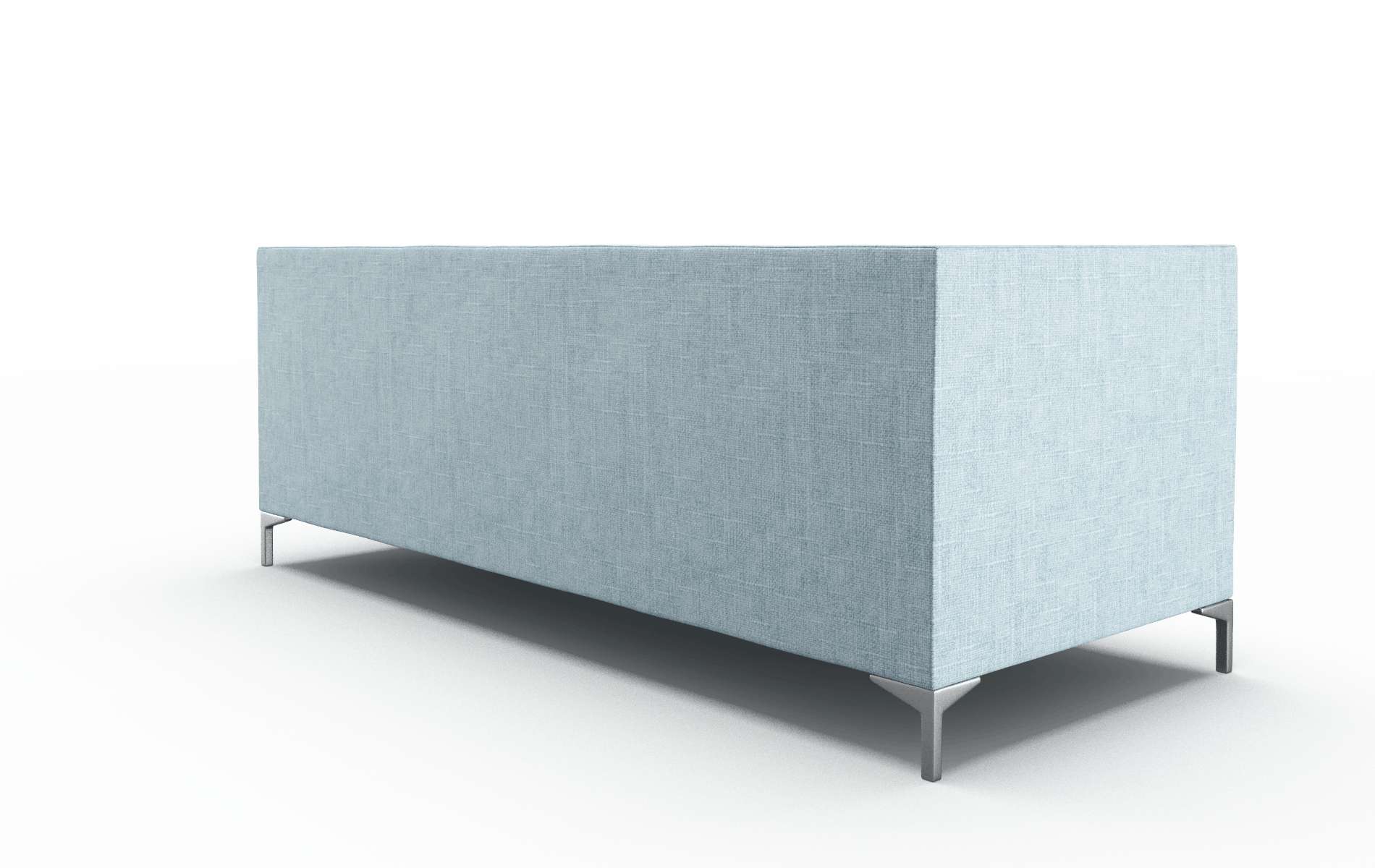 Gosford Atlas Turquoise Sofa metal legs 5