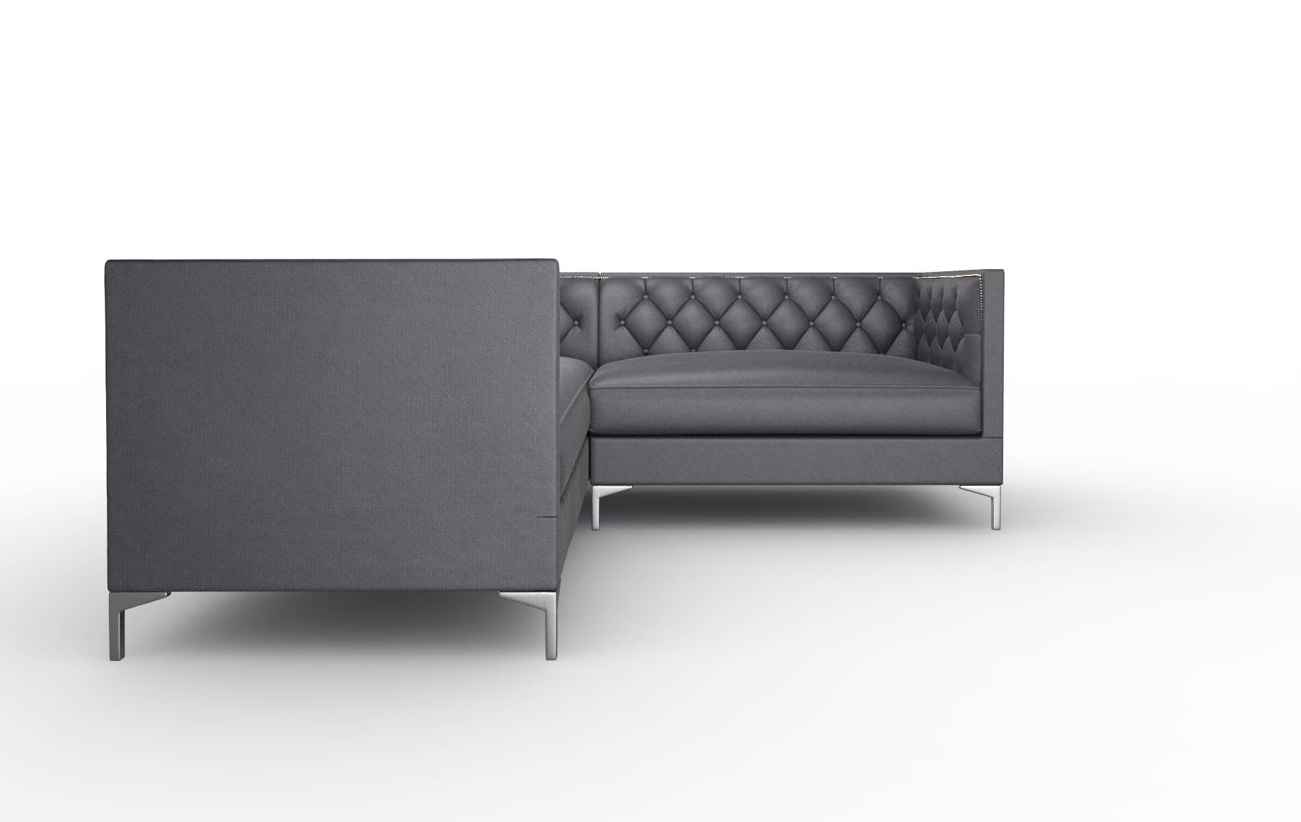 Gosford Atlas_plz Navy Sectional metal legs 2