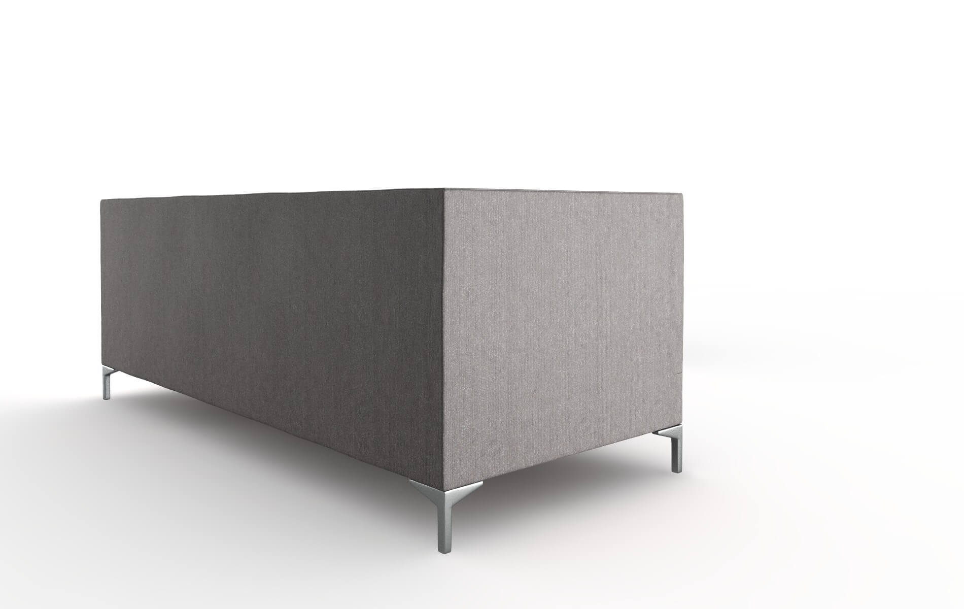 Gosford Atlas_plz Silver Sectional metal legs 3