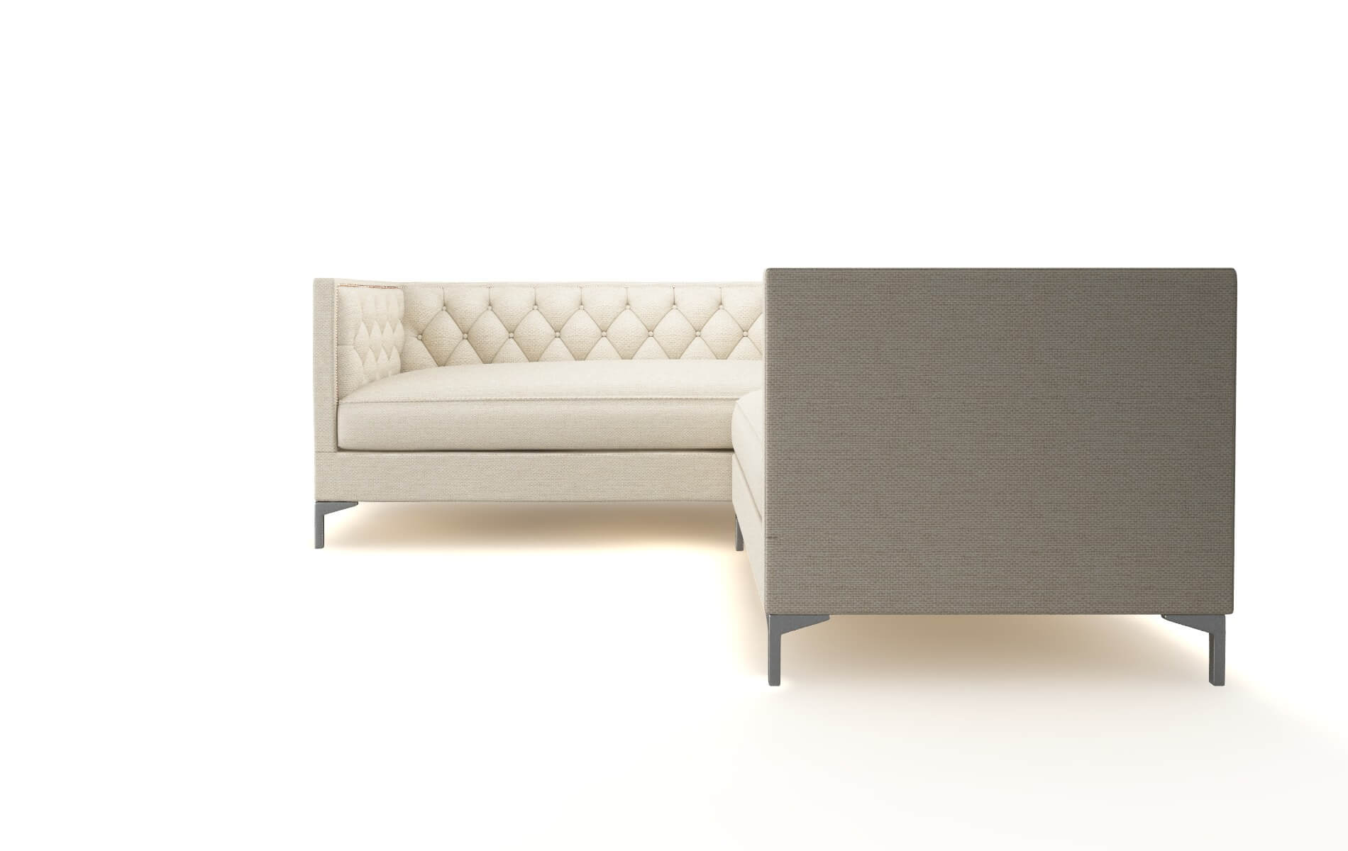 Gosford Avenger Beach Sectional metal legs 5