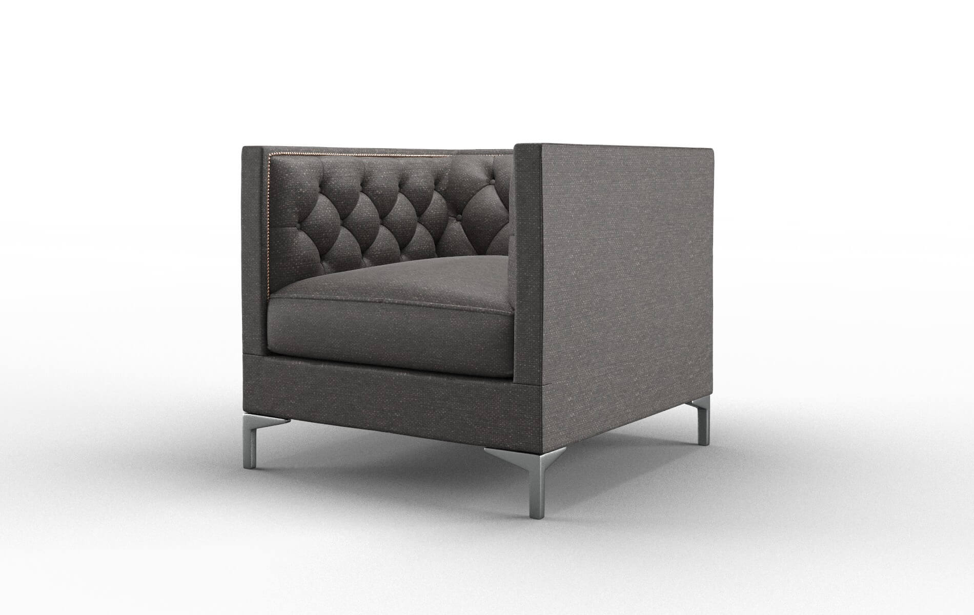 Gosford Avenger Denim Chair metal legs 4