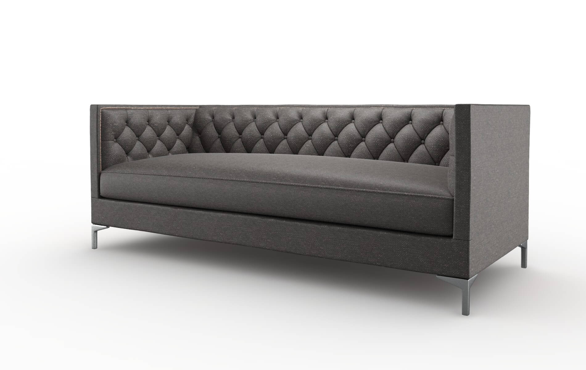 Gosford Avenger Denim Sofa metal legs 4