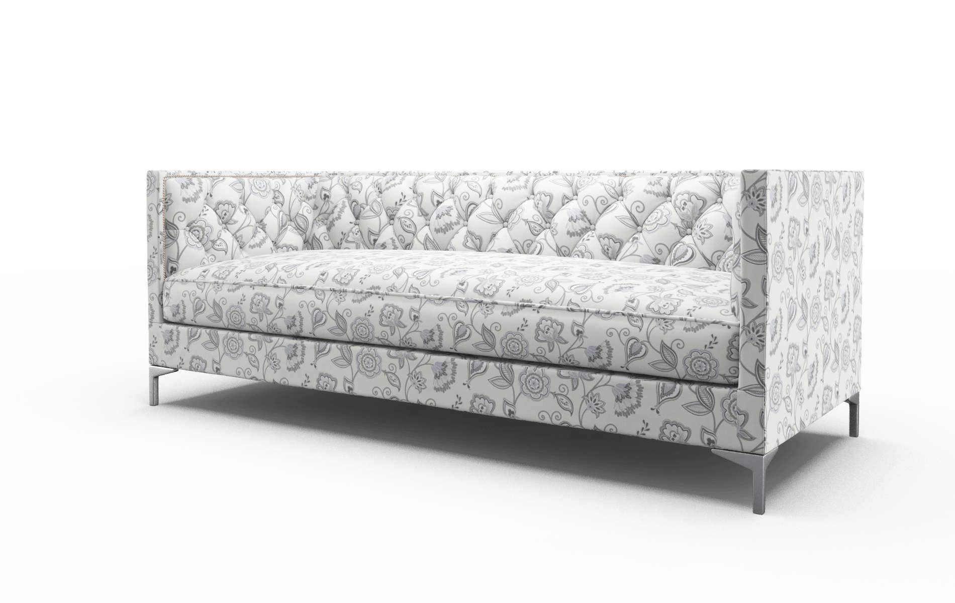Gosford Avignon Sky Sofa metal legs 4
