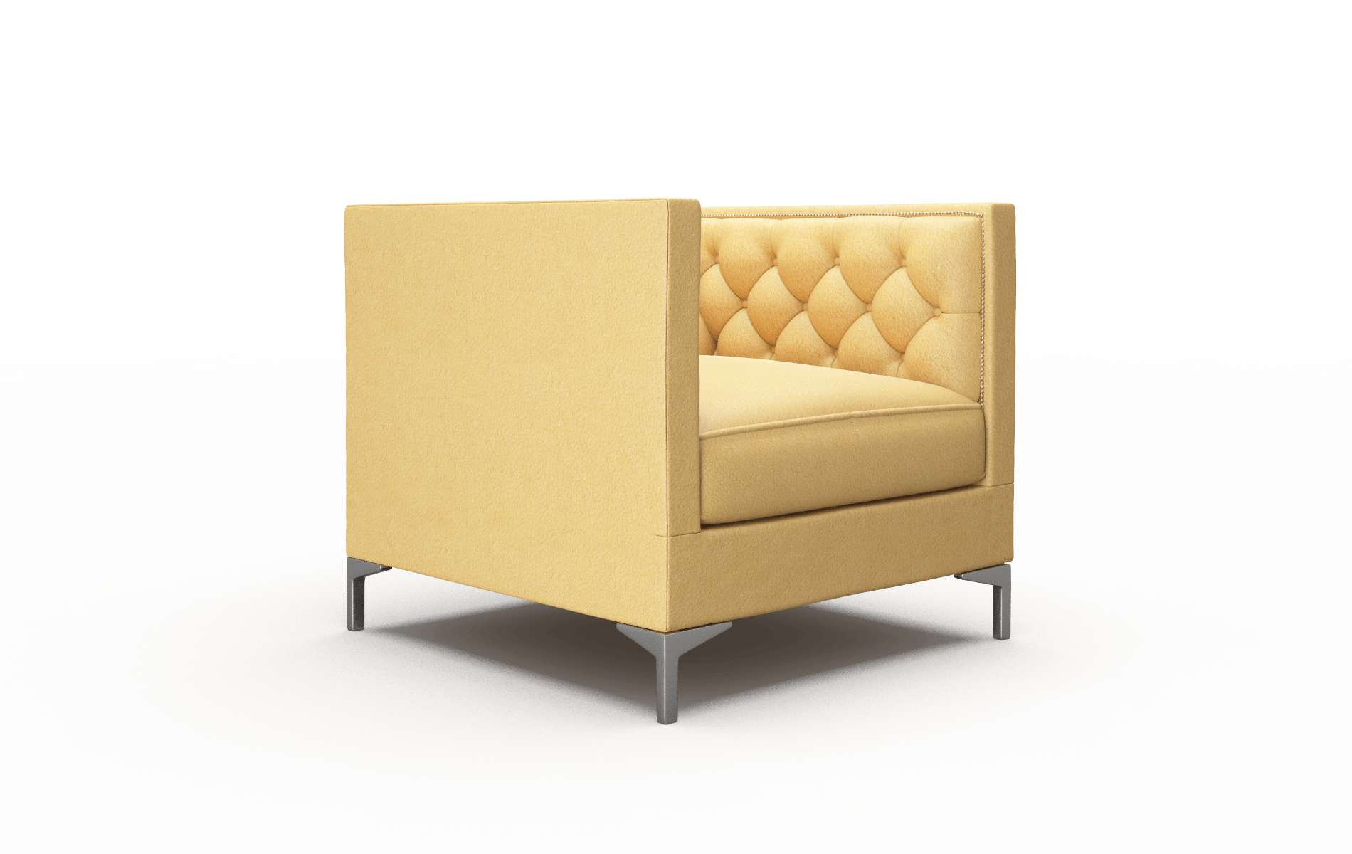 Gosford Bella Amber Chair metal legs 2