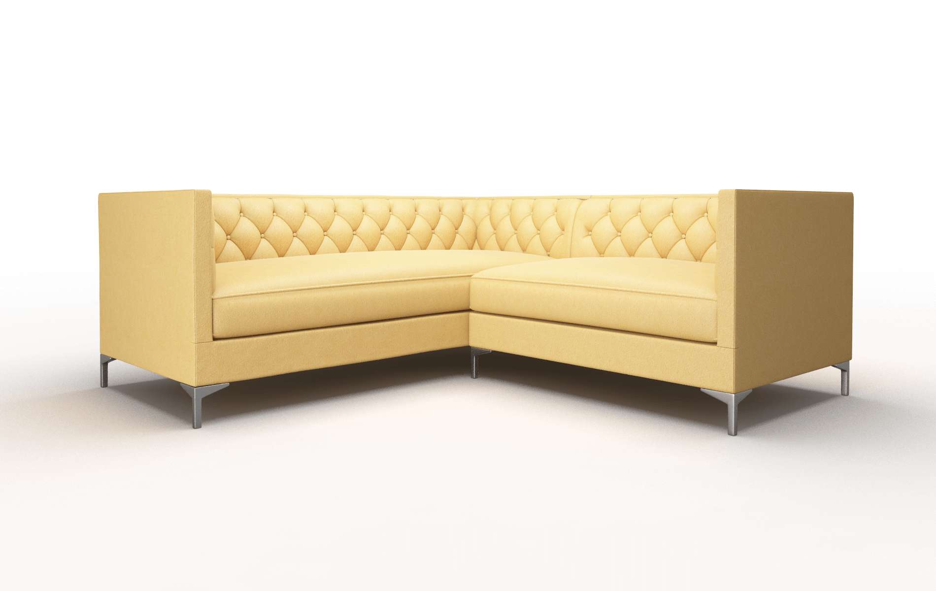 Gosford Bella Amber Sectional metal legs 1
