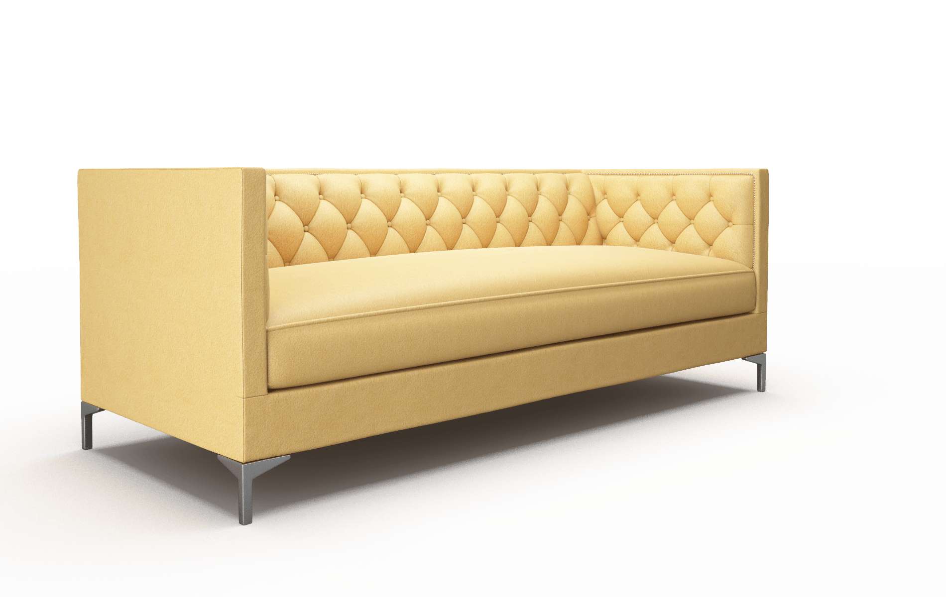 Gosford Bella Amber Sofa metal legs 2