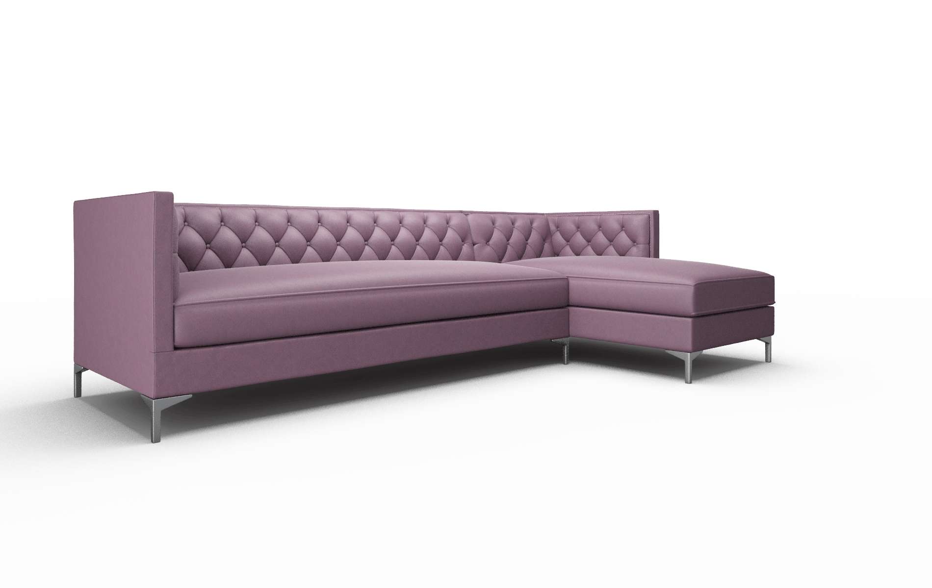 Gosford Bella Aubergine Panel metal legs 2
