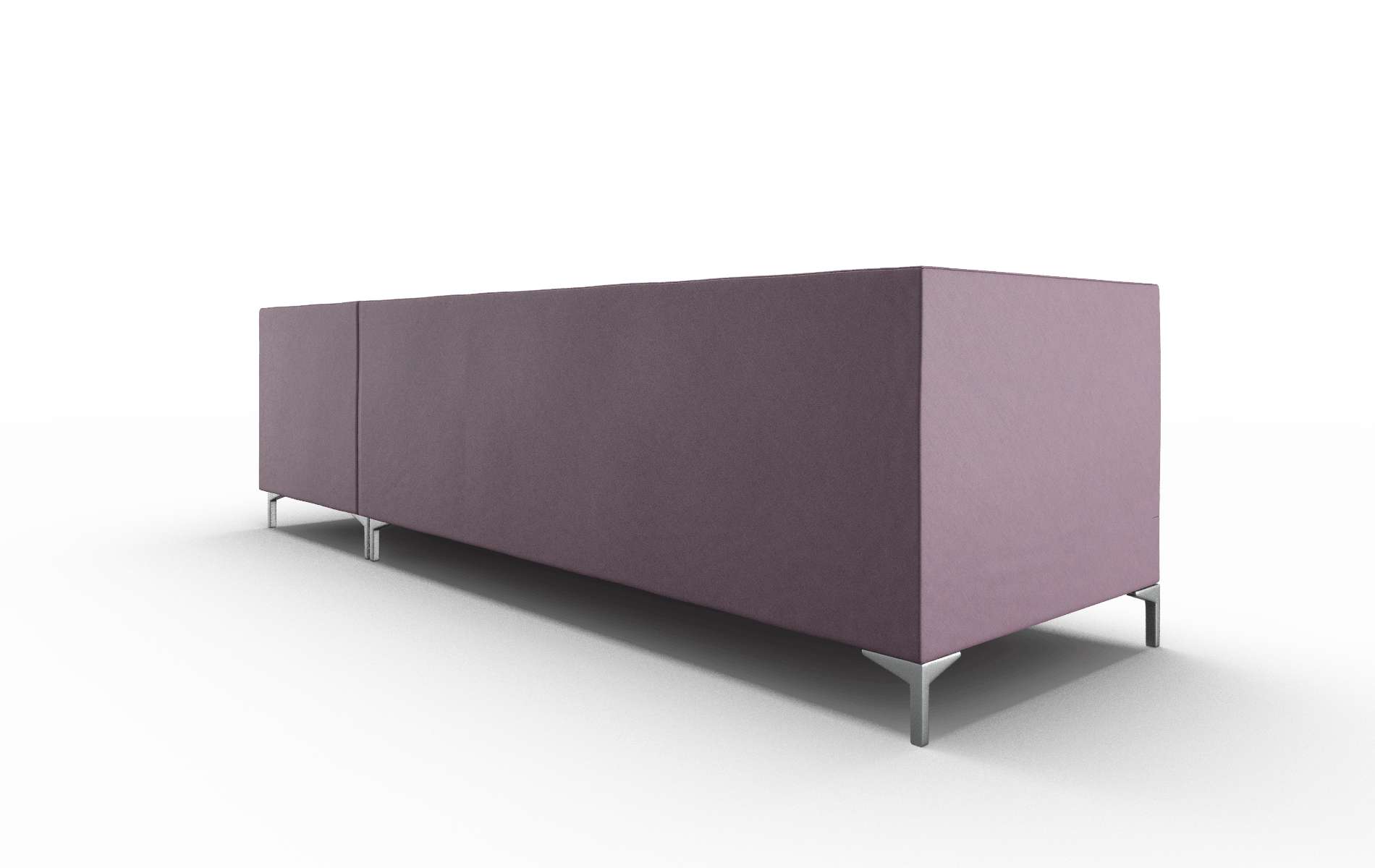 Gosford Bella Aubergine Panel metal legs 5