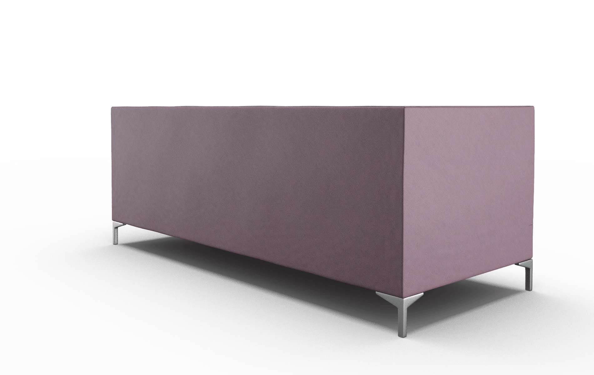 Gosford Bella Aubergine Sofa metal legs 5