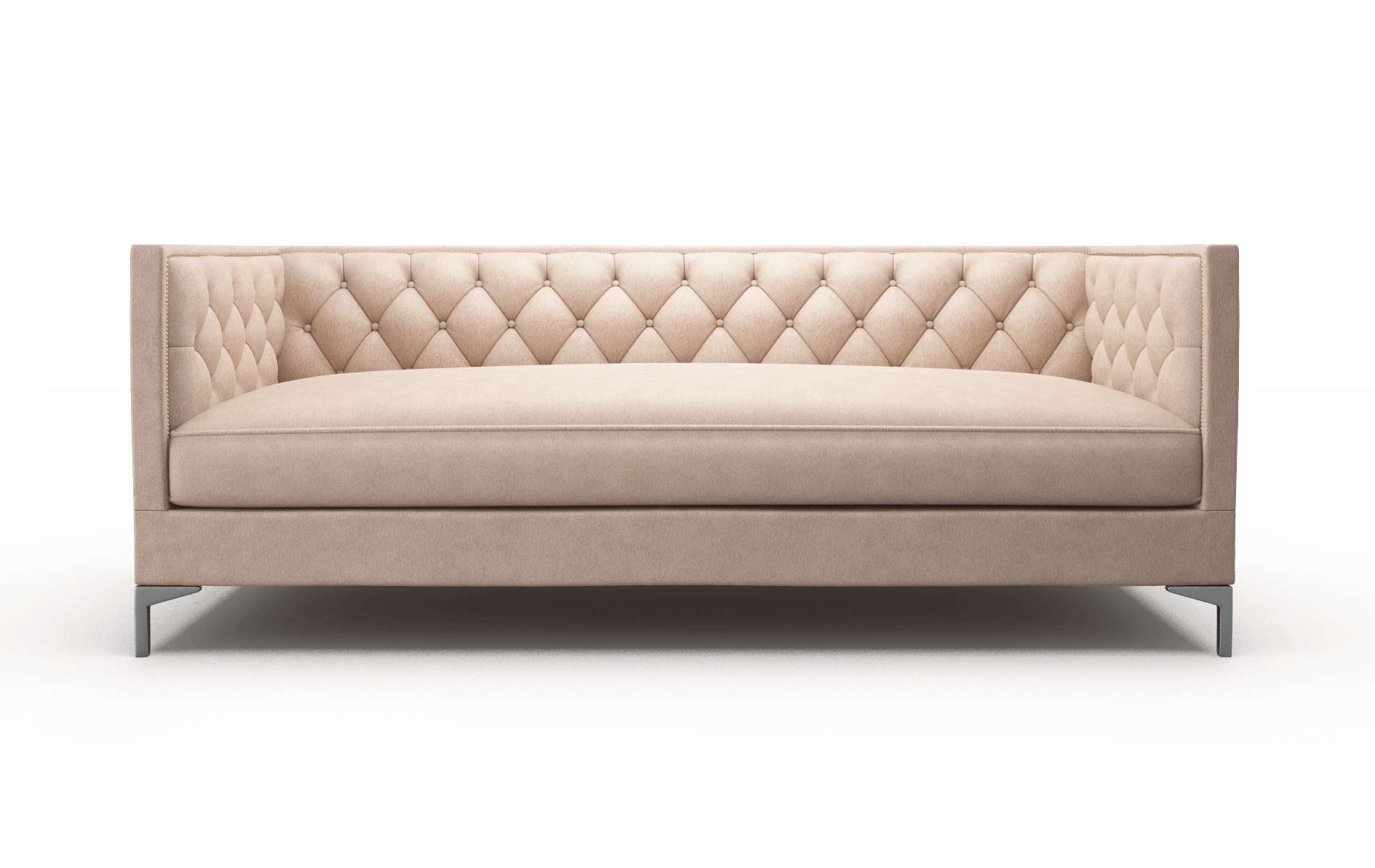 Gosford Bella Cocoa Sofa metal legs