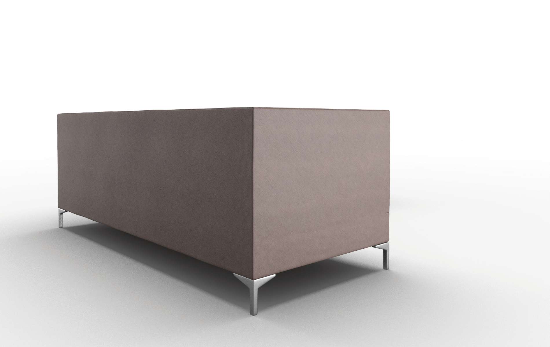 Gosford Bella Espresso Sectional metal legs 3