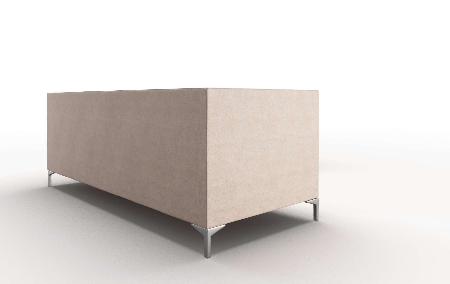 Gosford Bella Pewter Sectional metal legs 3