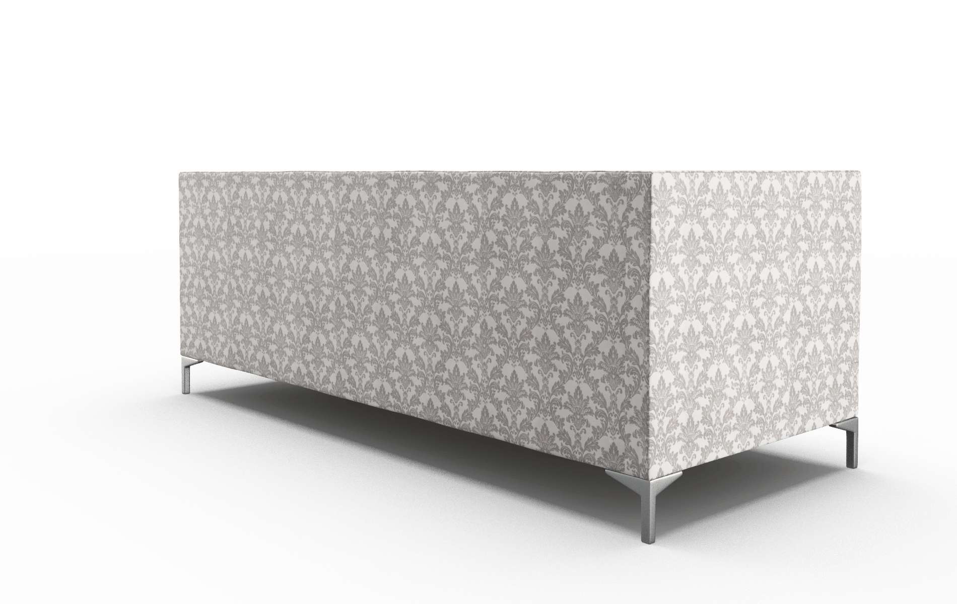 Gosford Bergamo Dove Sofa metal legs 5