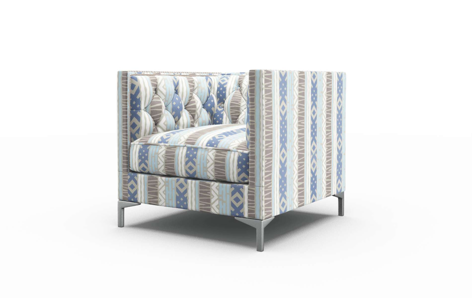 Gosford Bodhi Indigo Chair metal legs 4