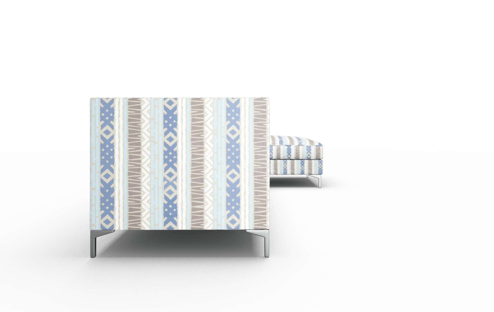 Gosford Bodhi Indigo Panel metal legs 3